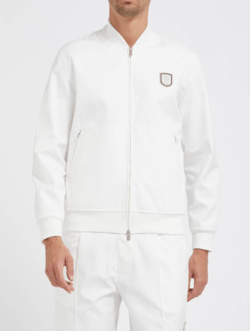 Brunello Cucinelli Cardigan Sweatshirt in Open White Size US XL / EU 56 / 4 - 1 Preview