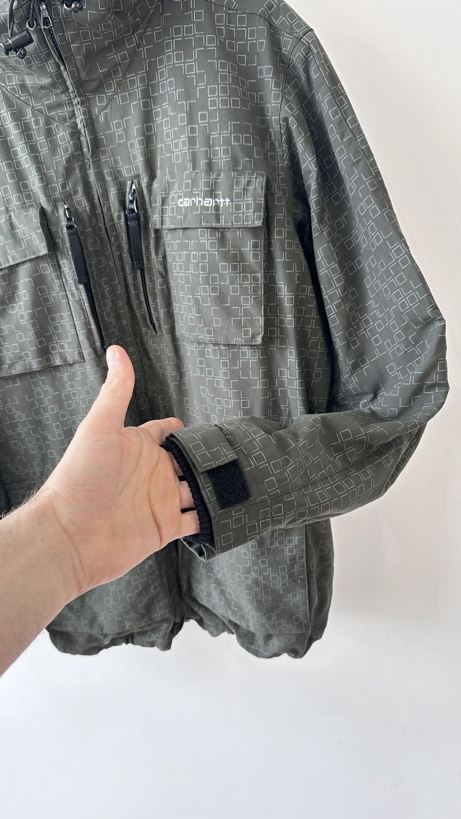Carhartt Carhartt WIP Geometric Logic Field Jacket M Gorpcore Archive Size US M / EU 48-50 / 2 - 7 Thumbnail