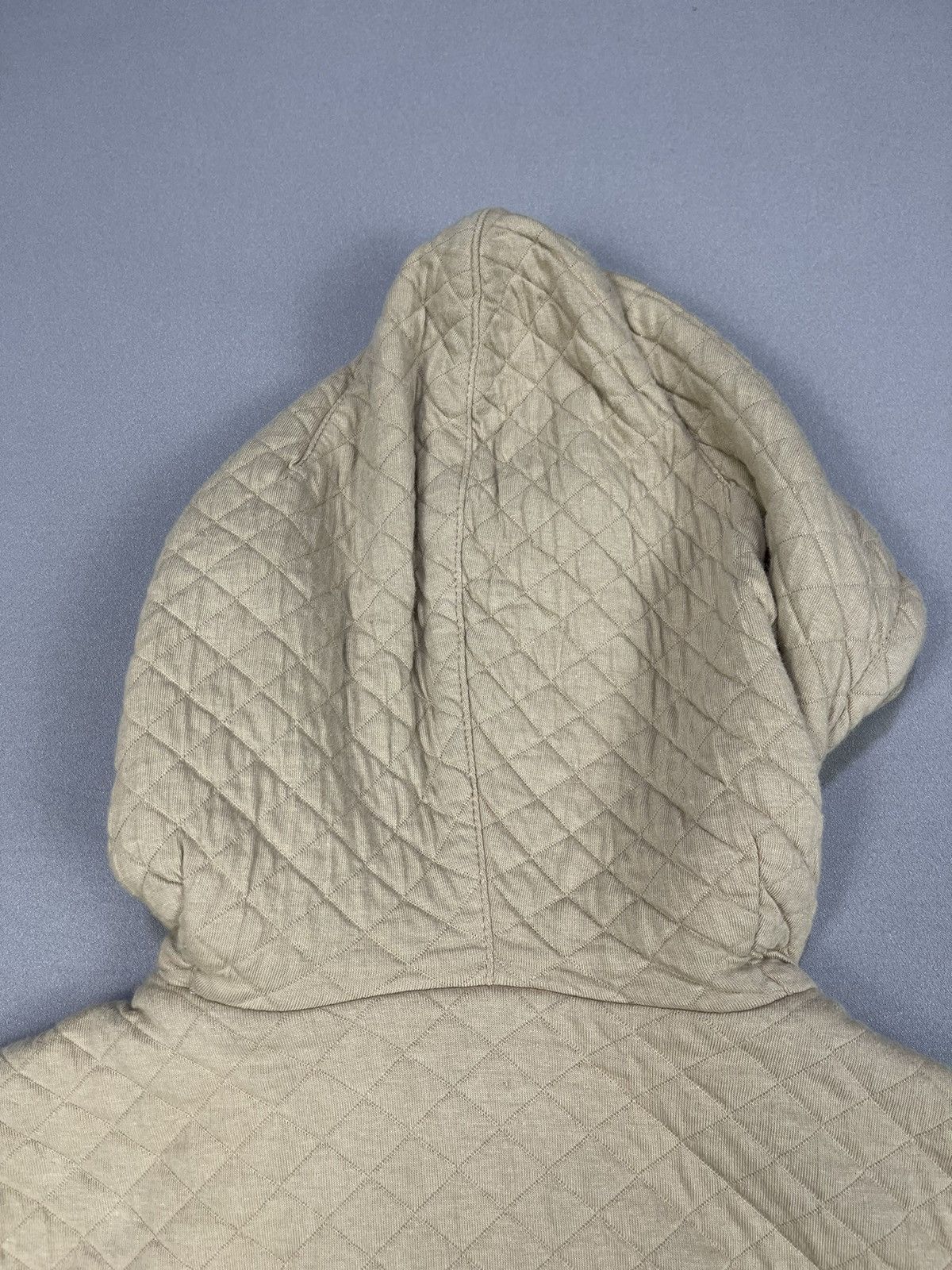 Vintage France Designer ARMEN Diagonal Button Up Quilted Hoodies Size M / US 6-8 / IT 42-44 - 10 Thumbnail