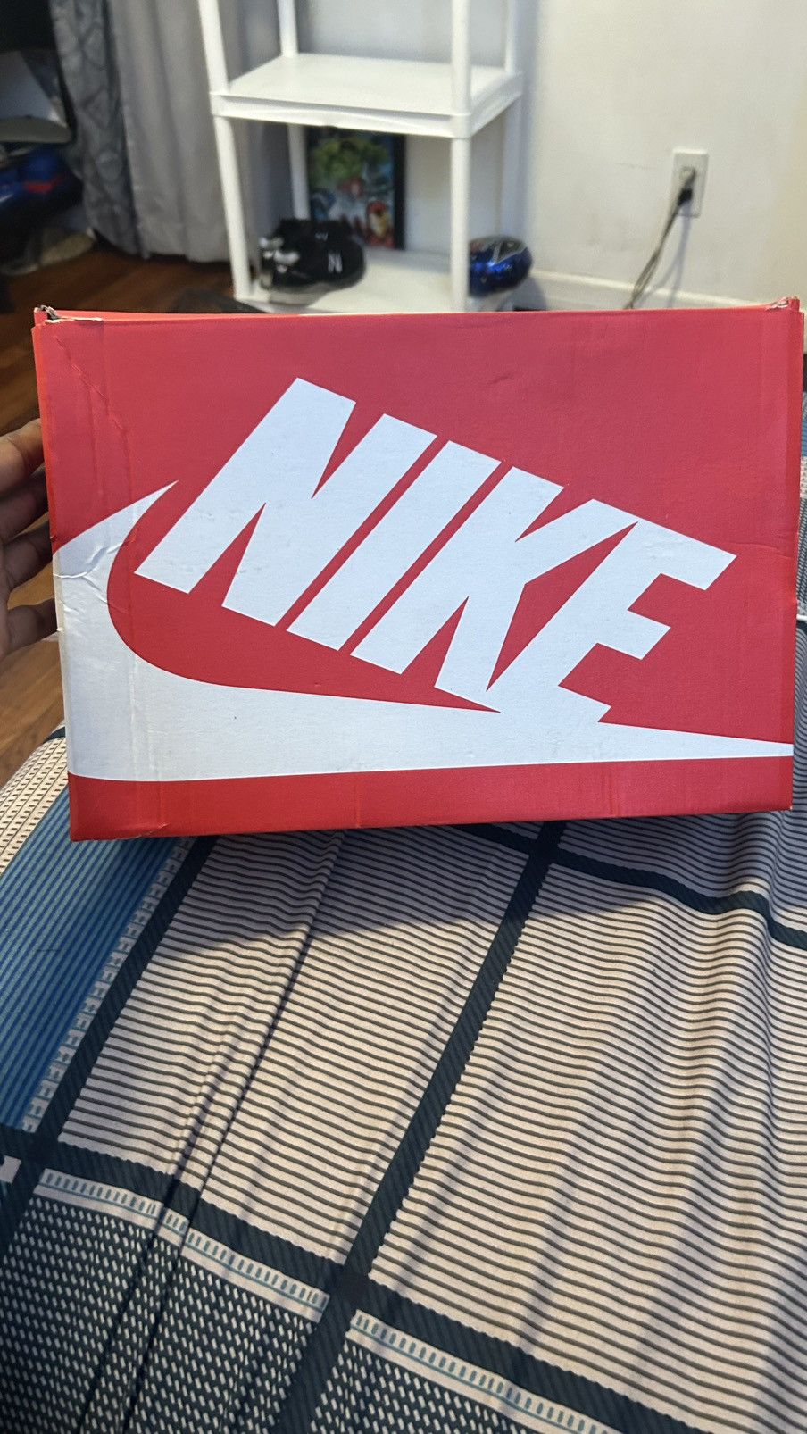 Nike Nike Dunk Low Retro White/University Red Sz 10 Size US 10 / EU 43 - 2 Thumbnail