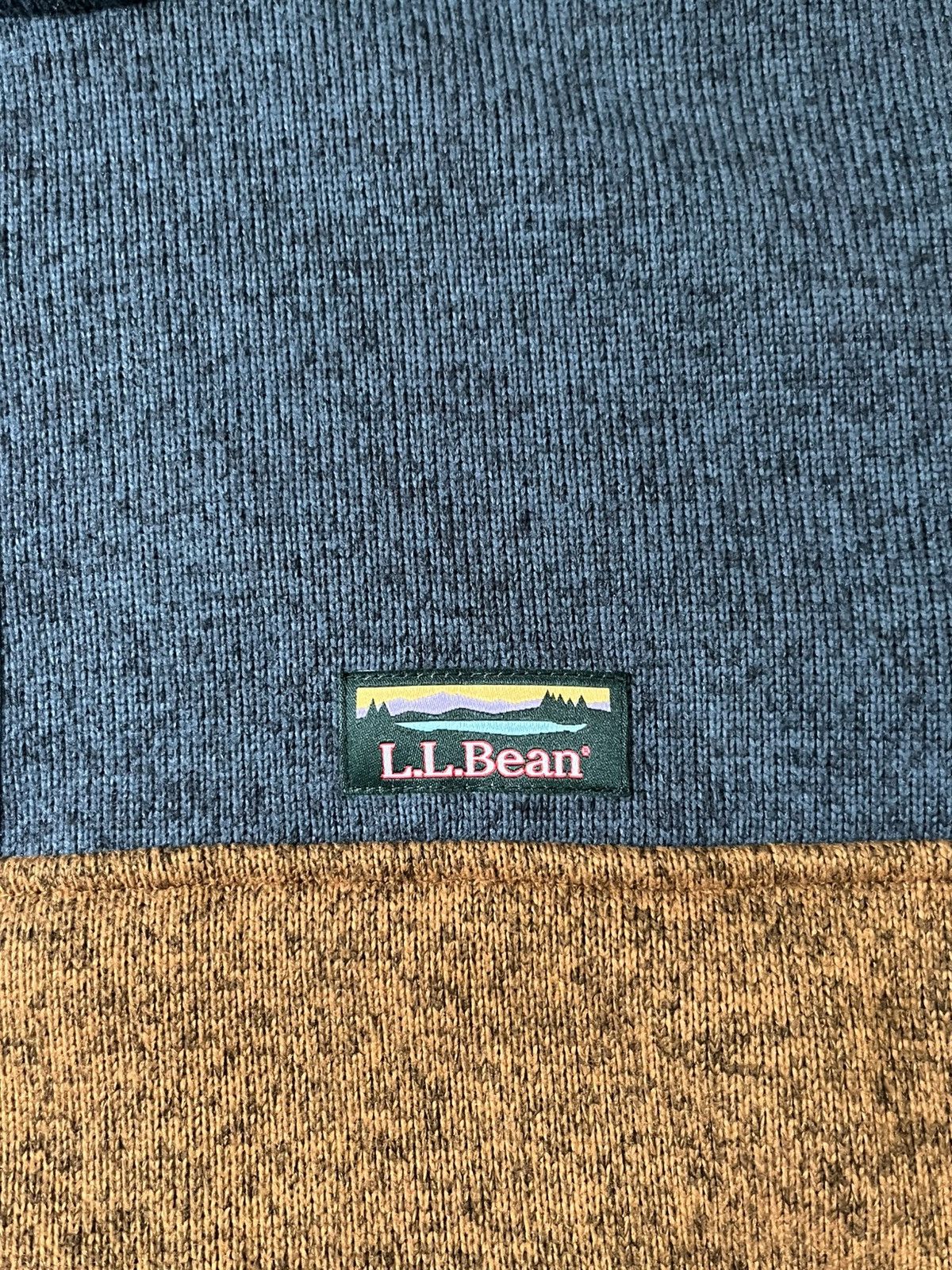 L.L. Bean L.L.Bean Sweater Fleece Pullover, Colorblock, Size: Medium Size US M / EU 48-50 / 2 - 2 Thumbnail