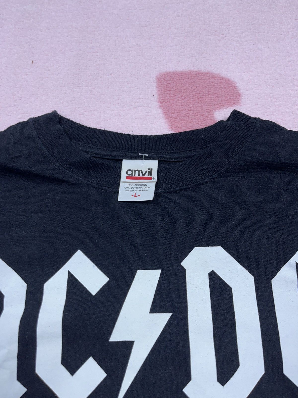 AC/DC × Band Tees × Vintage ➕ vintage AC/DC back in black 2003 00s band tee anvil Size US L / EU 52-54 / 3 - 3 Thumbnail
