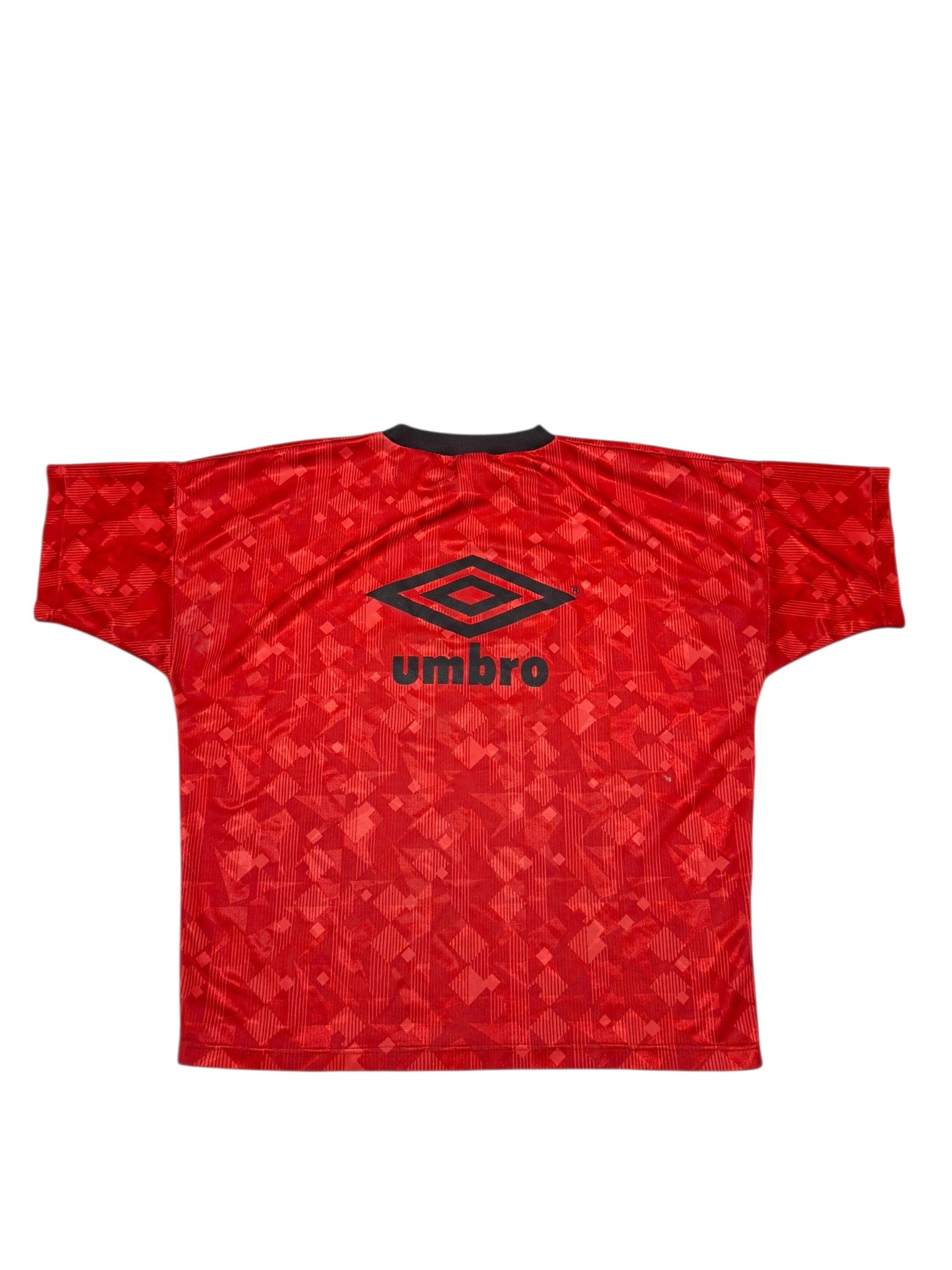 Umbro UMBRO VINTAGE 90S BIG LOGO SOCCER JERSEY TEE Size US M / EU 48-50 / 2 - 3 Thumbnail