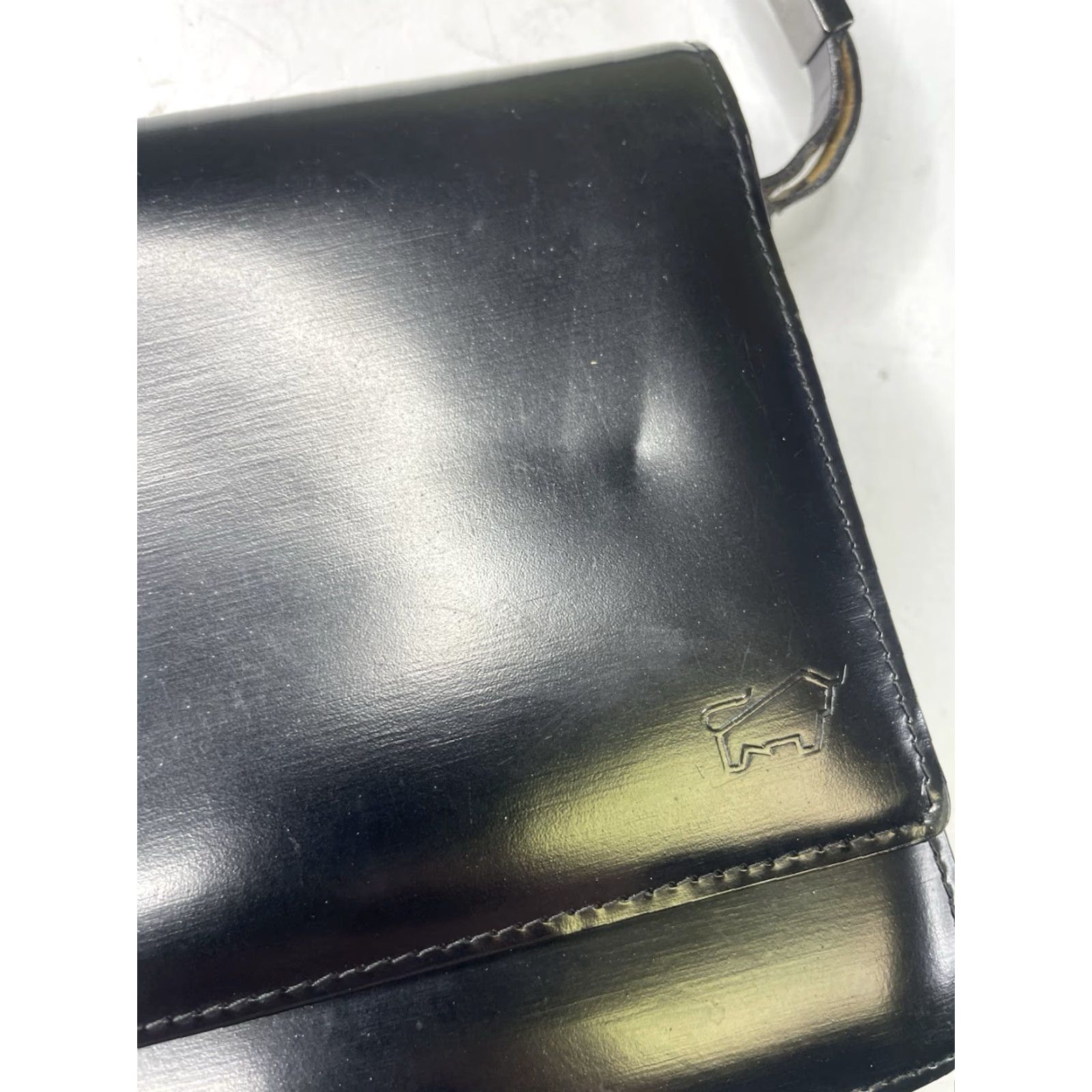 Vintage Braun Buffel Womens Leather Shoulder Bag Black Clutch Flap Vintage No Size ONE SIZE - 4 Thumbnail