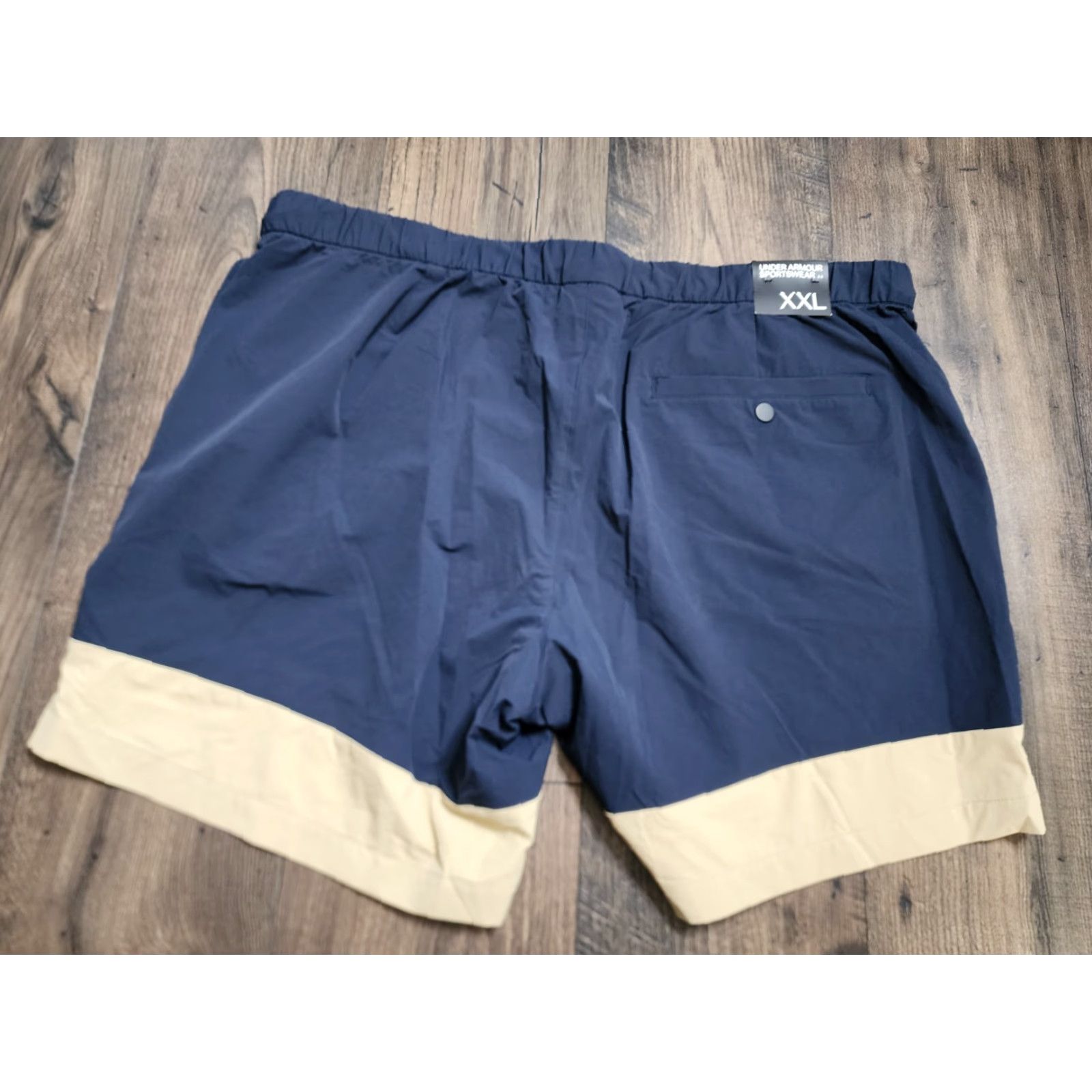 Under Armour VINTAGE Under Armour Men's Athletic Shorts 2XL Outdoor Hiking Blue Activewear Size US 39 - 2 Thumbnail