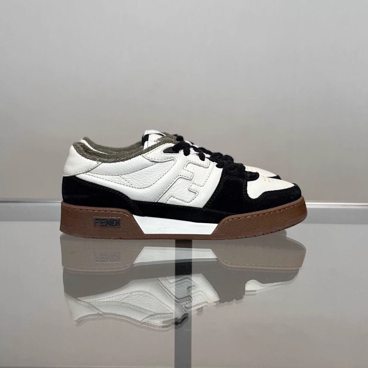 Fendi FENDI Match Black/White/Brown UK5 (39) 99 Size US 8 / IT 38 - 3 Thumbnail
