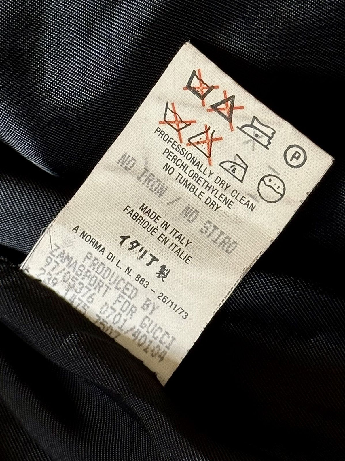 Gucci Gucci - Tom Ford - 1997 - Leather Jacket Size US XS / EU 42 / 0 - 24 Thumbnail