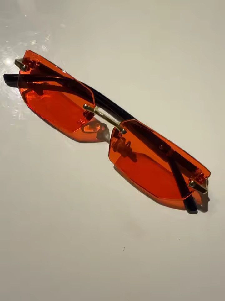 Electric Visual Rimless Square Sunglasses Size ONE SIZE - 1 Thumbnail