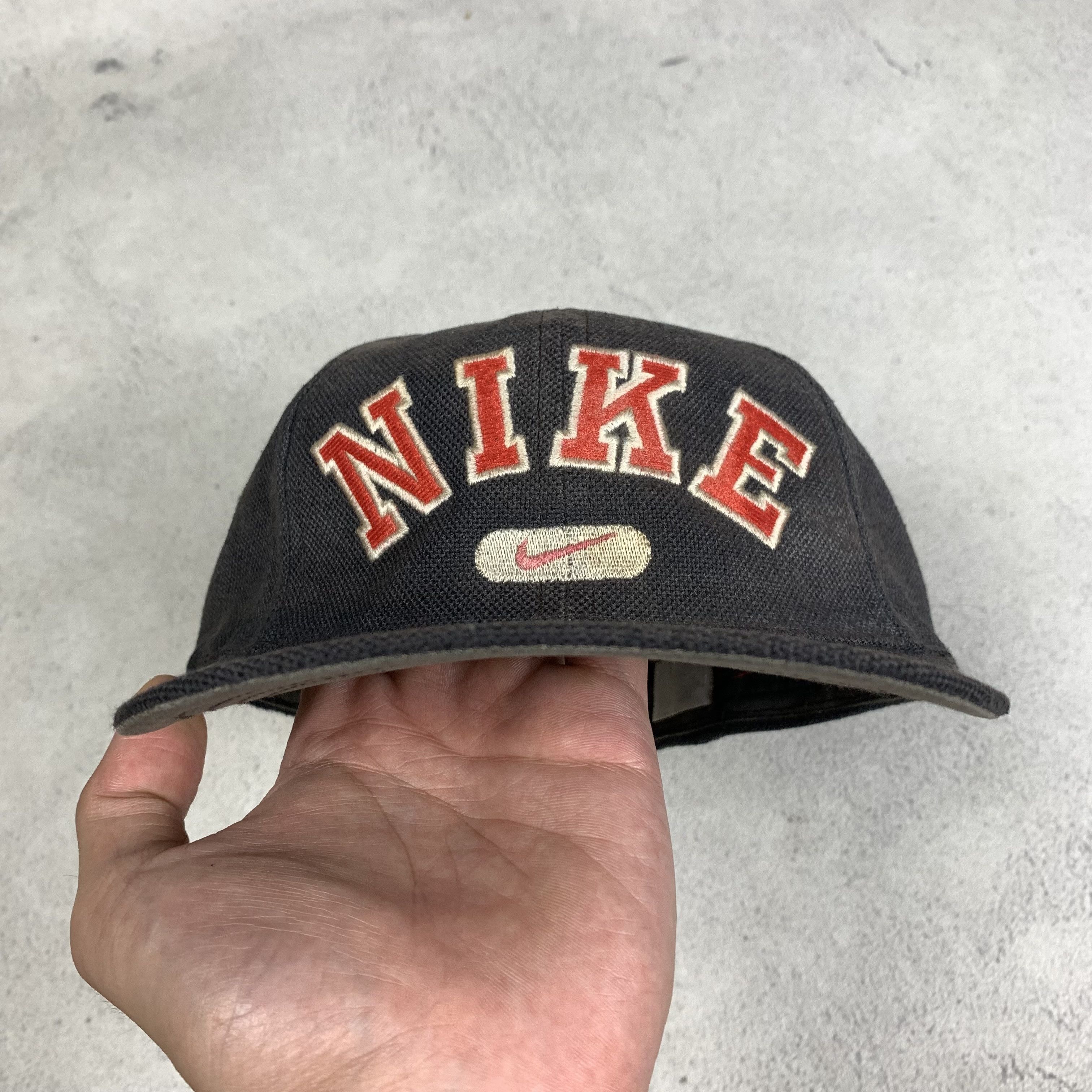 Nike Vintage 90s Nike Hat Cap Size ONE SIZE - 3 Thumbnail