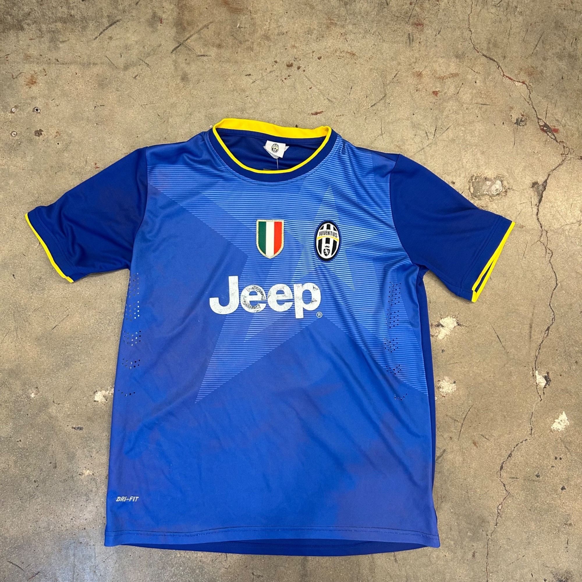 Vintage Juventus Soccer Jersey Blue & Yellow #7 Jeep Logo Mens Dri-F Size US M / EU 48-50 / 2 - 1 Thumbnail