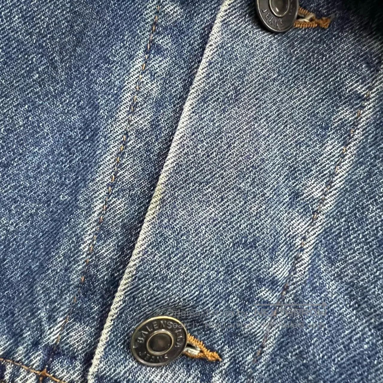 Balenciaga balenciaga logo embroidered denim jacket. Size US L / EU 52-54 / 3 - 4 Thumbnail