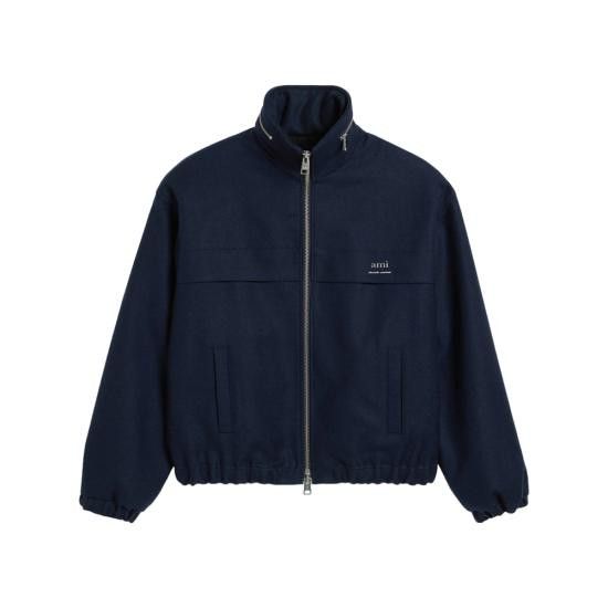 AMI Men Jacket HJK058 WV0018 4011 BLUE
