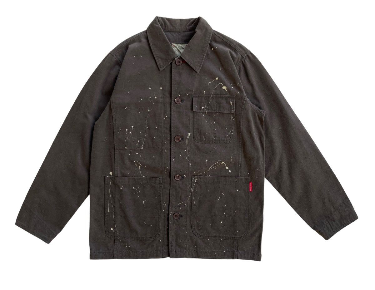 THE H.W.DOG&CO. Vintage Dog House Paint Splatted Workers Jacket Size US M / EU 48-50 / 2 - 2 Thumbnail
