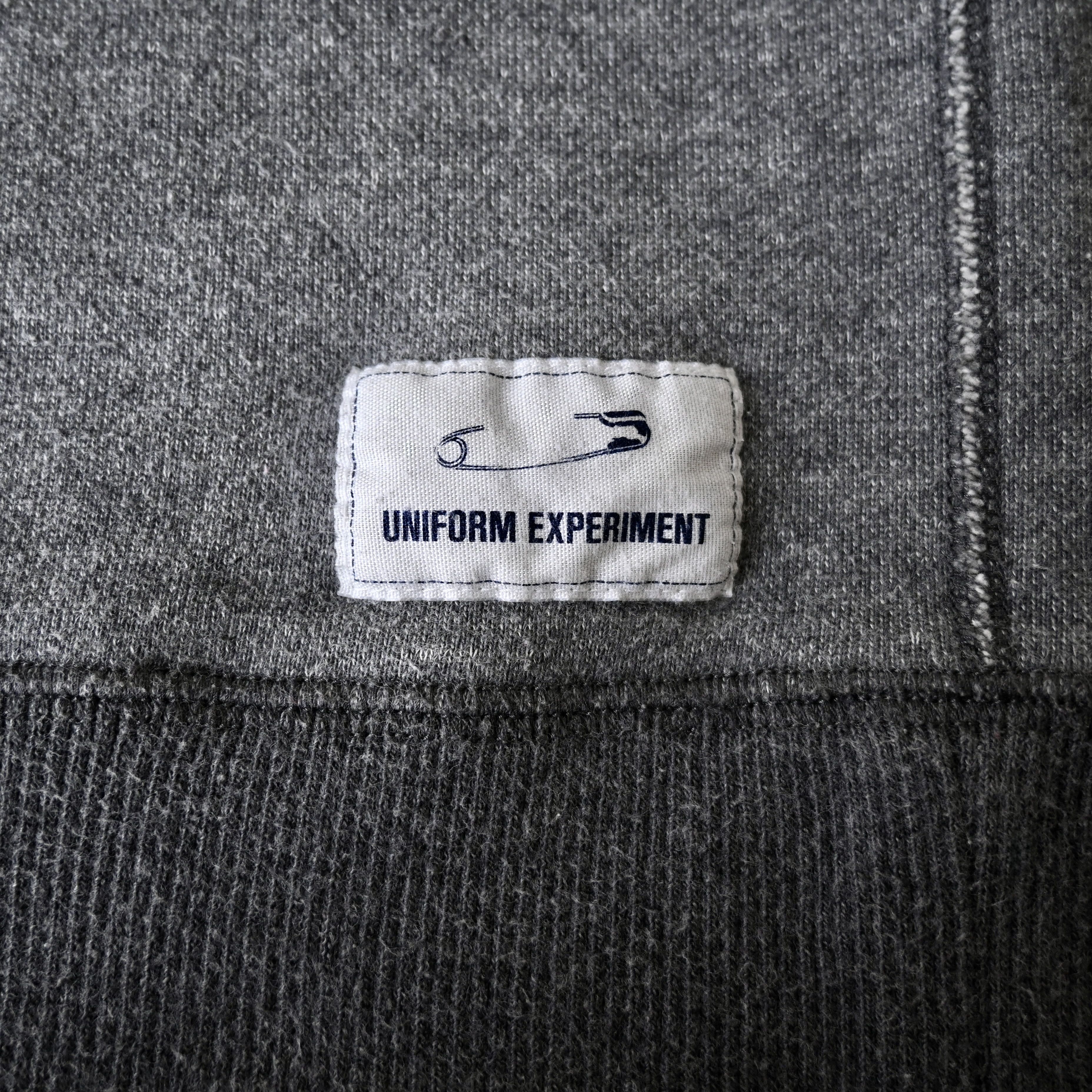 uniform experiment Uniform Experiment script crewneck sweatshirt, made in Japan Size US L / EU 52-54 / 3 - 15 Thumbnail