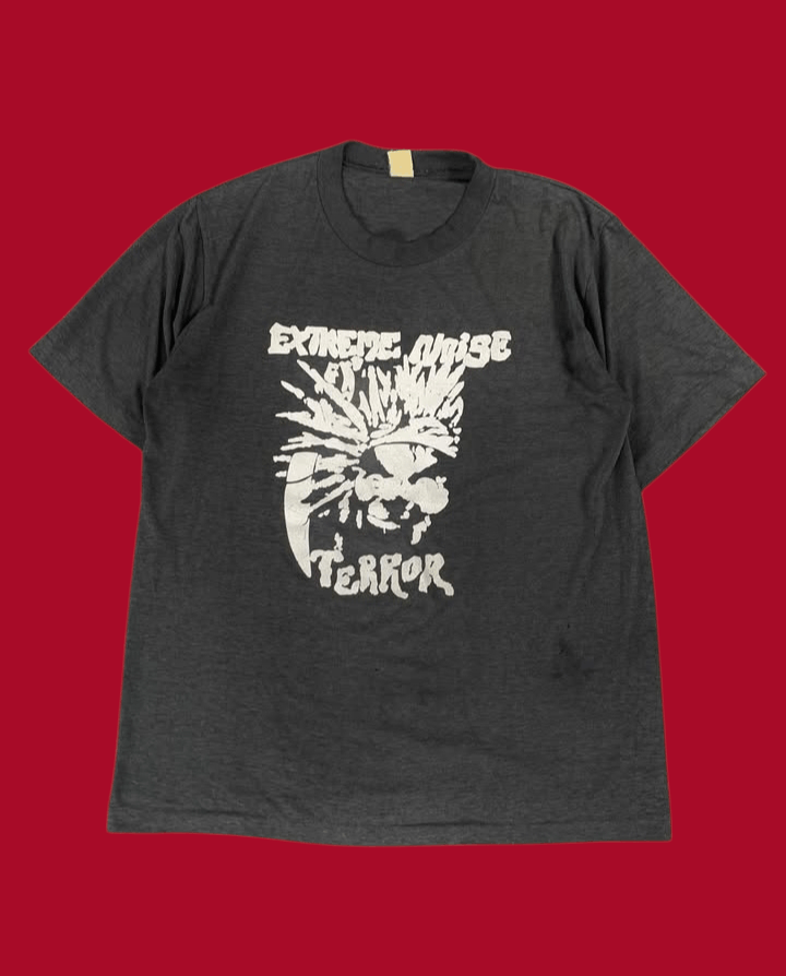 Band Tees Vintage 80's Extreme Noise Terror Crust Punk Tee Size US M / EU 48-50 / 2 - 2 Thumbnail