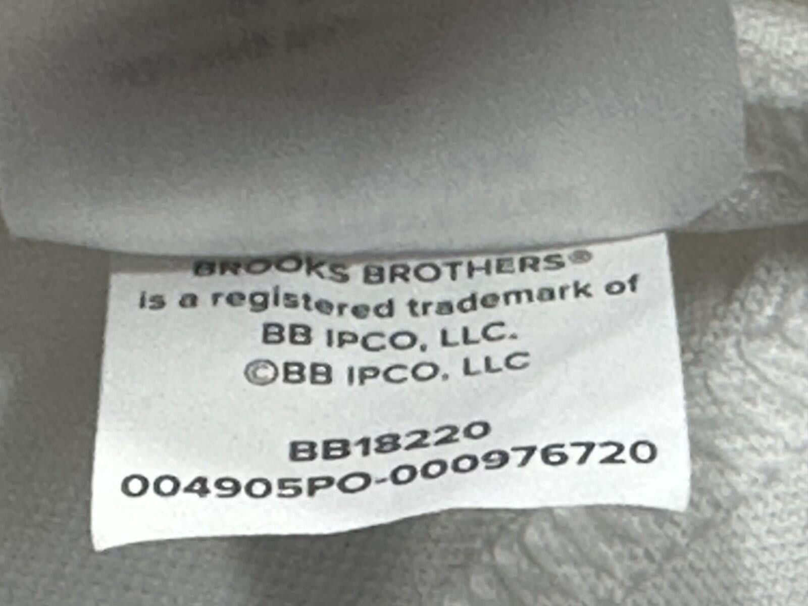 Brooks Brothers Brooks Brothers 1/4 Button Logo Polo Shirt White Mens XL Size US XL / EU 56 / 4 - 8 Thumbnail