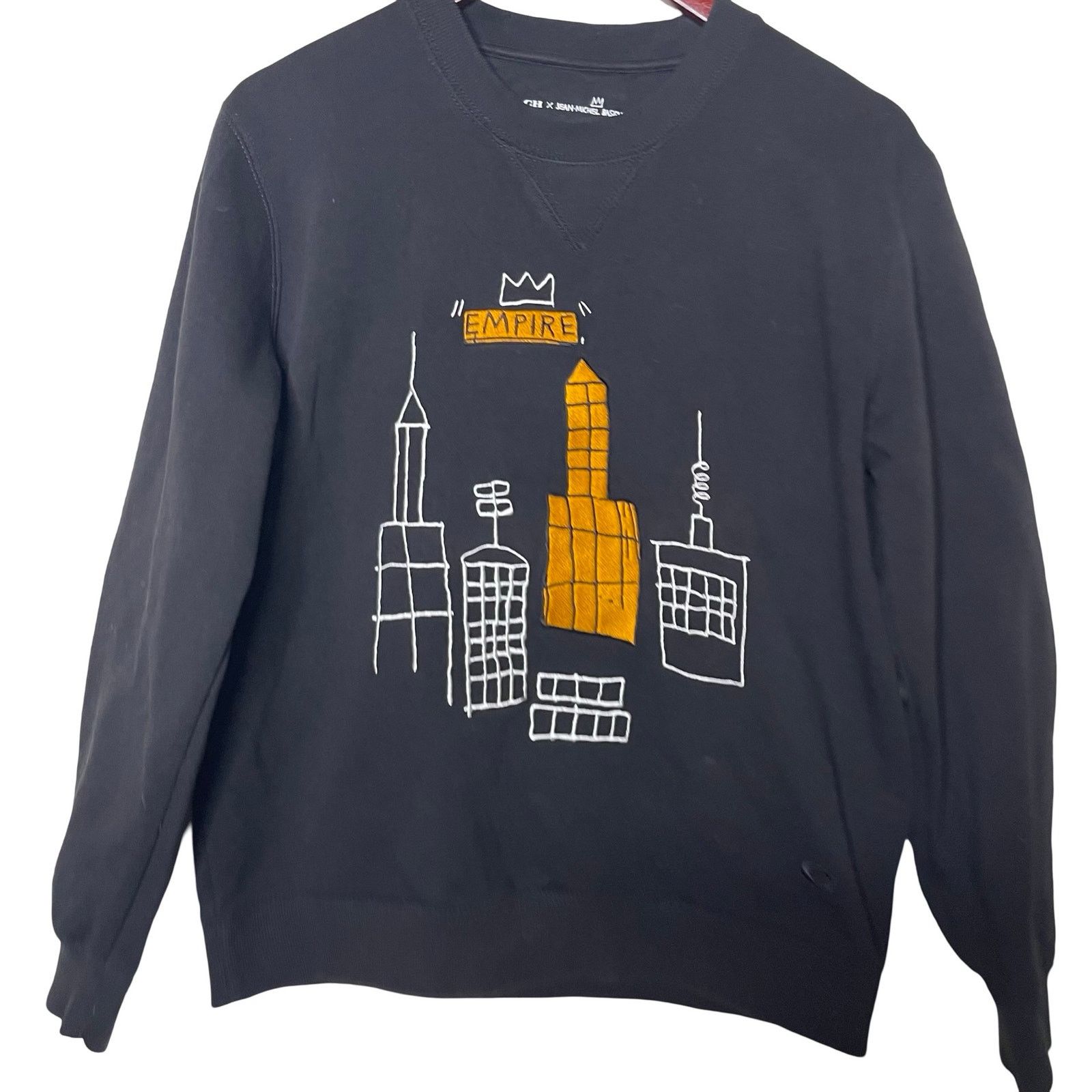 Coach Coach X Jean Michel Basquiat Black Cotton Crewneck sz M Size US M / EU 48-50 / 2 - 2 Thumbnail