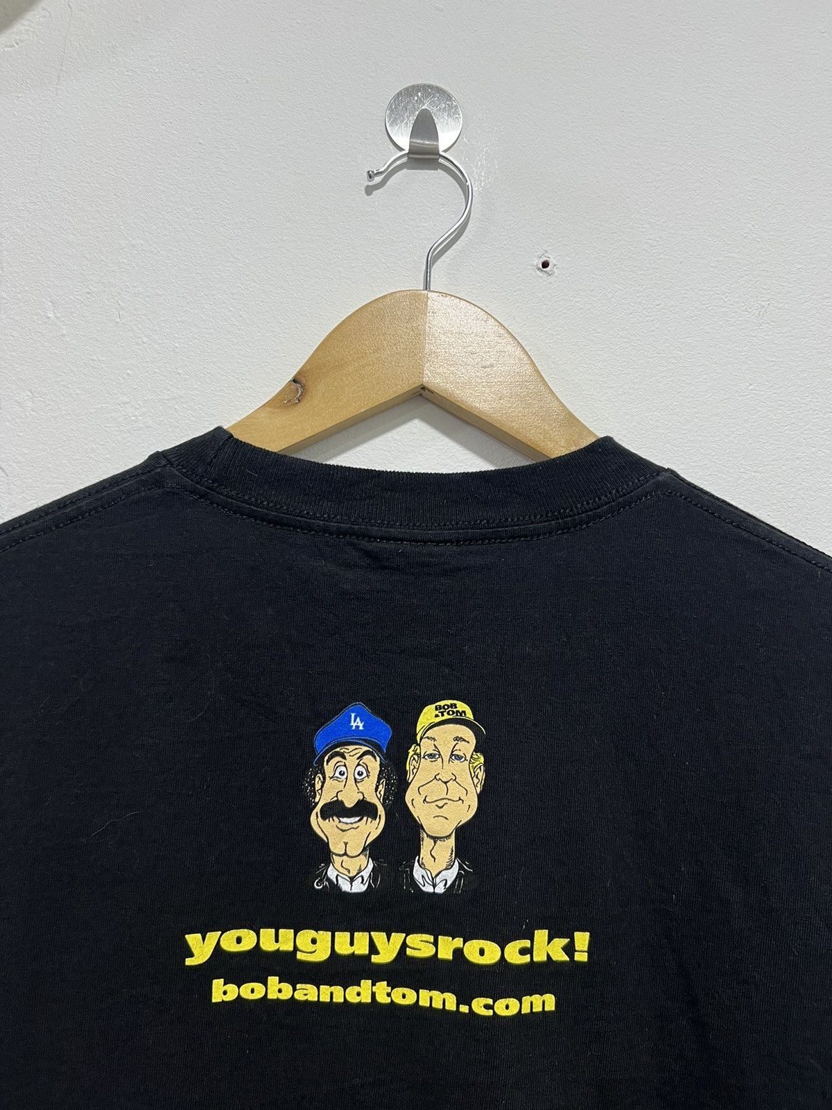 Vintage Vintage The Bob & Tom Show Promo Tshirt Size US L / EU 52-54 / 3 - 4 Thumbnail