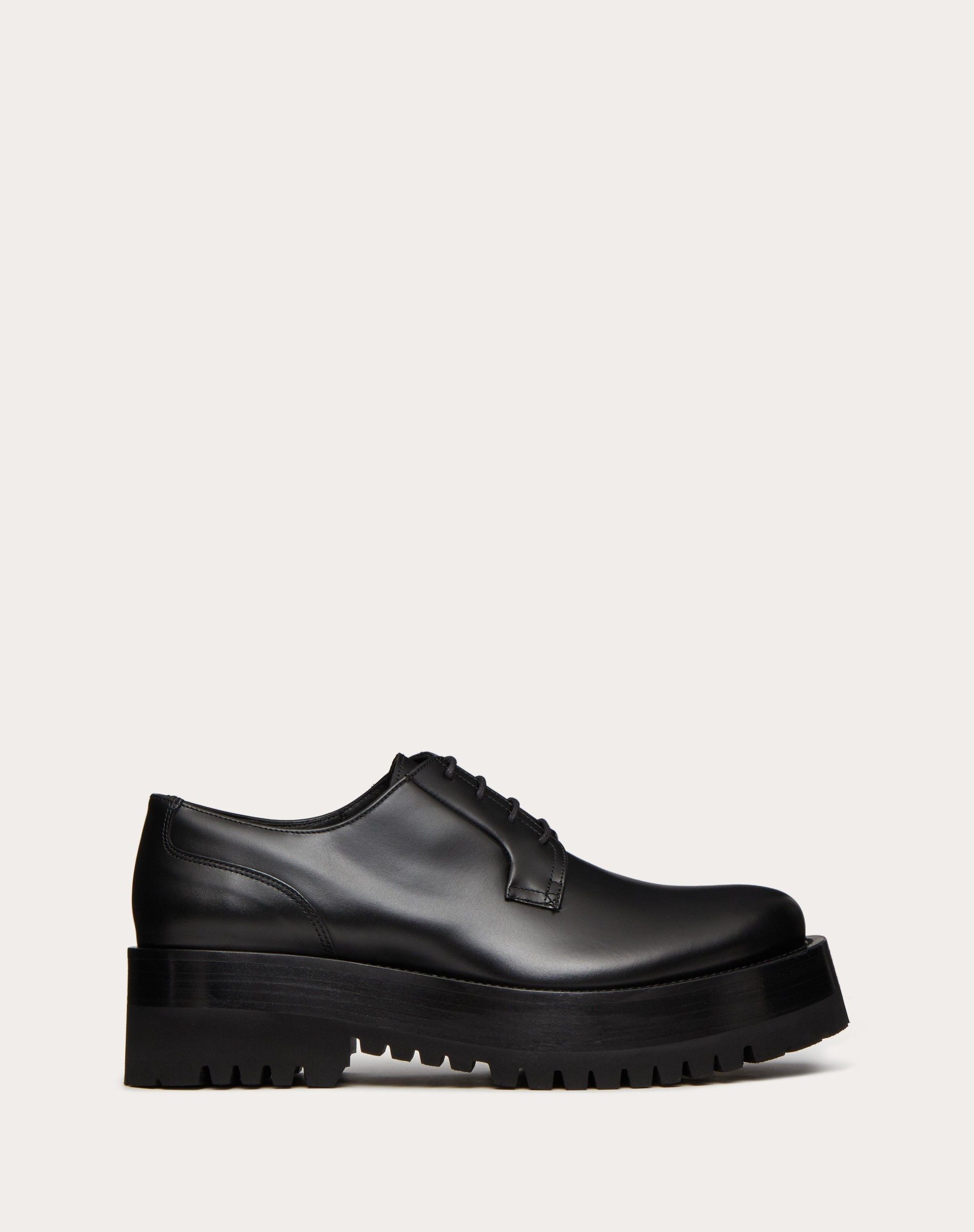 Valentino VALENTINO GARAVANI UPRAISE CALFSKIN DERBY Size US 10.5 / EU 43-44 - 4 Thumbnail