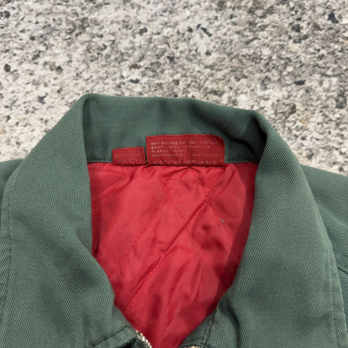 Dickies 80s Faded Thrashed Dickies Zip Up Work Jacket ERD Grunge Size US M / EU 48-50 / 2 - 6 Thumbnail
