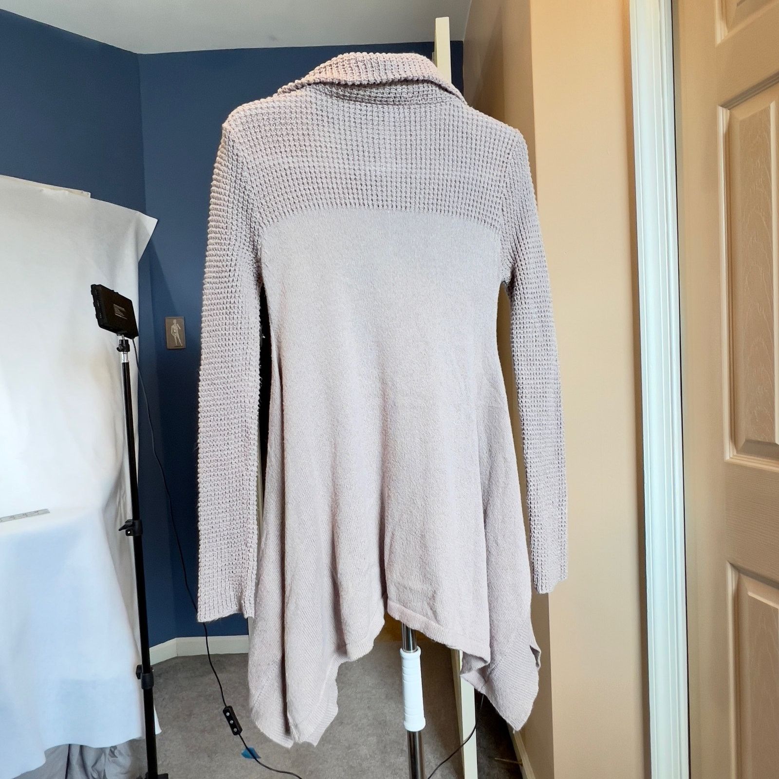 Other Blue Saks Fifth Ave Tunic Sweater Full Zip High Collar XS Size XS / US 0-2 / IT 36-38 - 14 Thumbnail