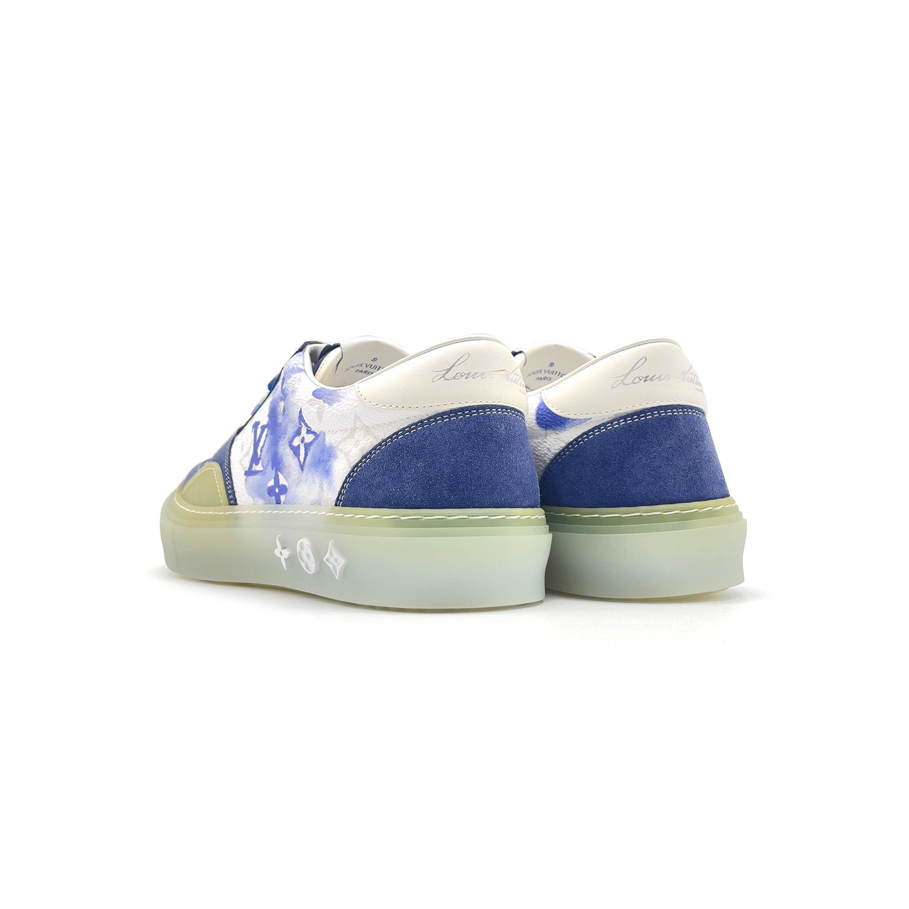 Louis Vuitton Louis Vuitton Ollie Watercolor Monogram Sneakers Size US 5 / IT 35 - 4 Thumbnail