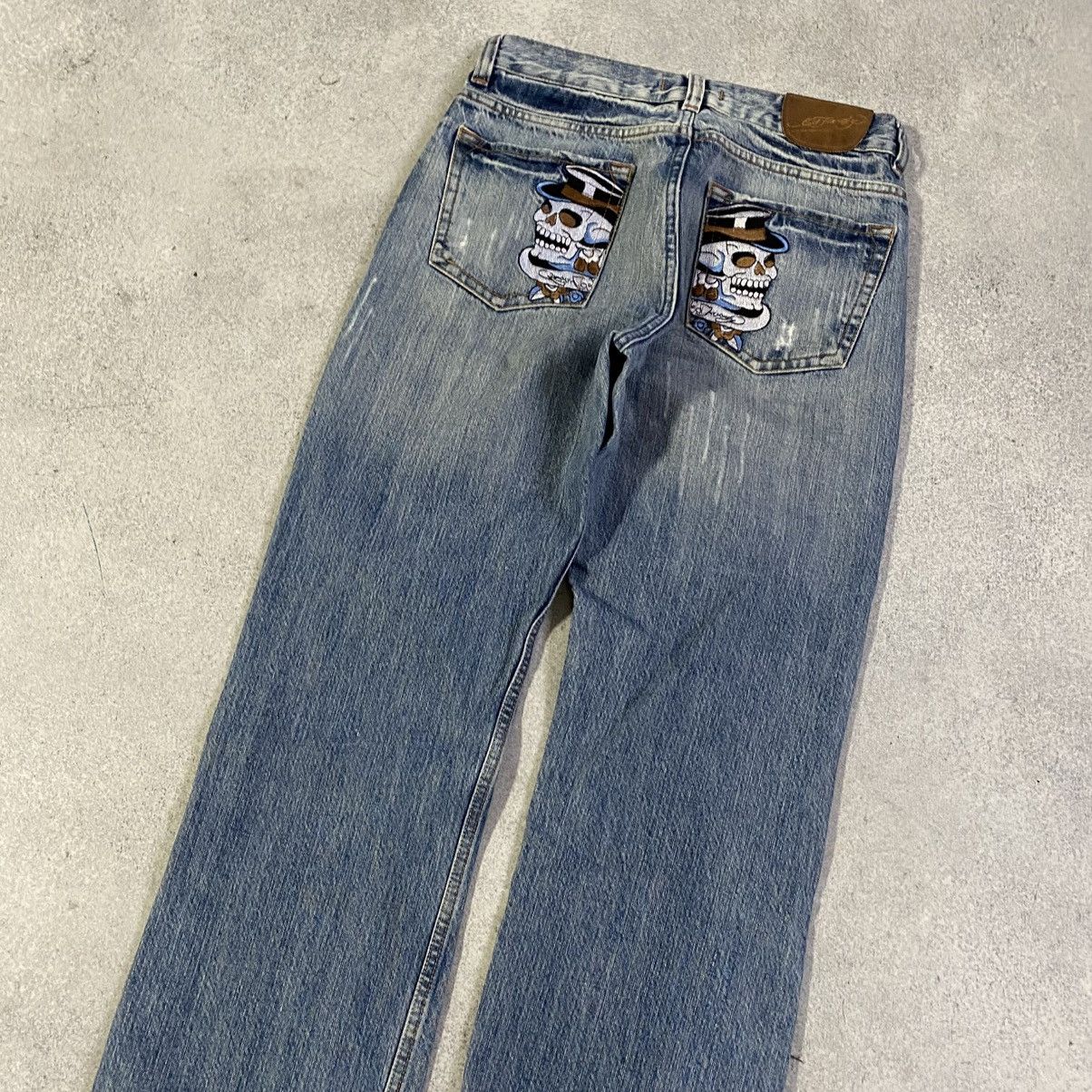 Ed Hardy Vintage Ed Hardy Jeans Baggy Japanese Y2K Size US 32 / EU 48 - 2 Thumbnail