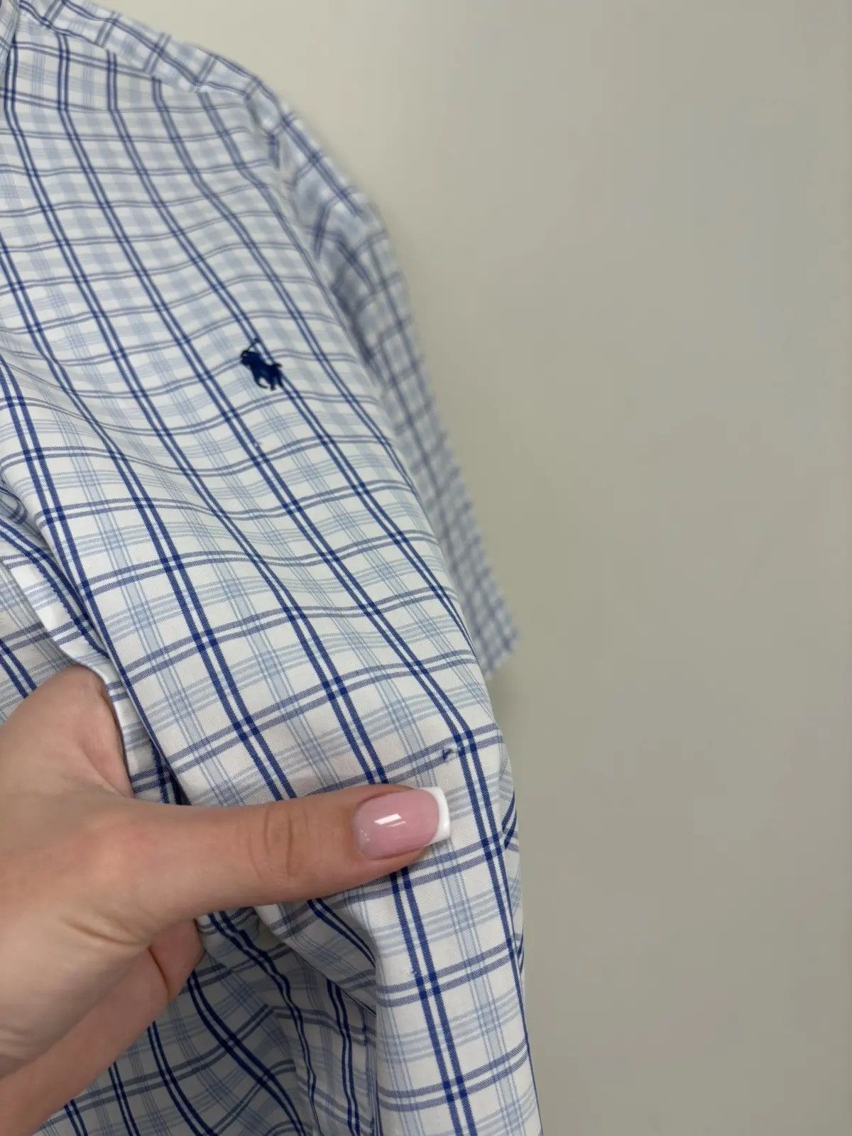 Polo Ralph Lauren × Ralph Lauren × Vintage Vintage Polo Ralph Lauren Y2K Checkered Short Sleeve Shirt Size US XL / EU 56 / 4 - 4 Thumbnail