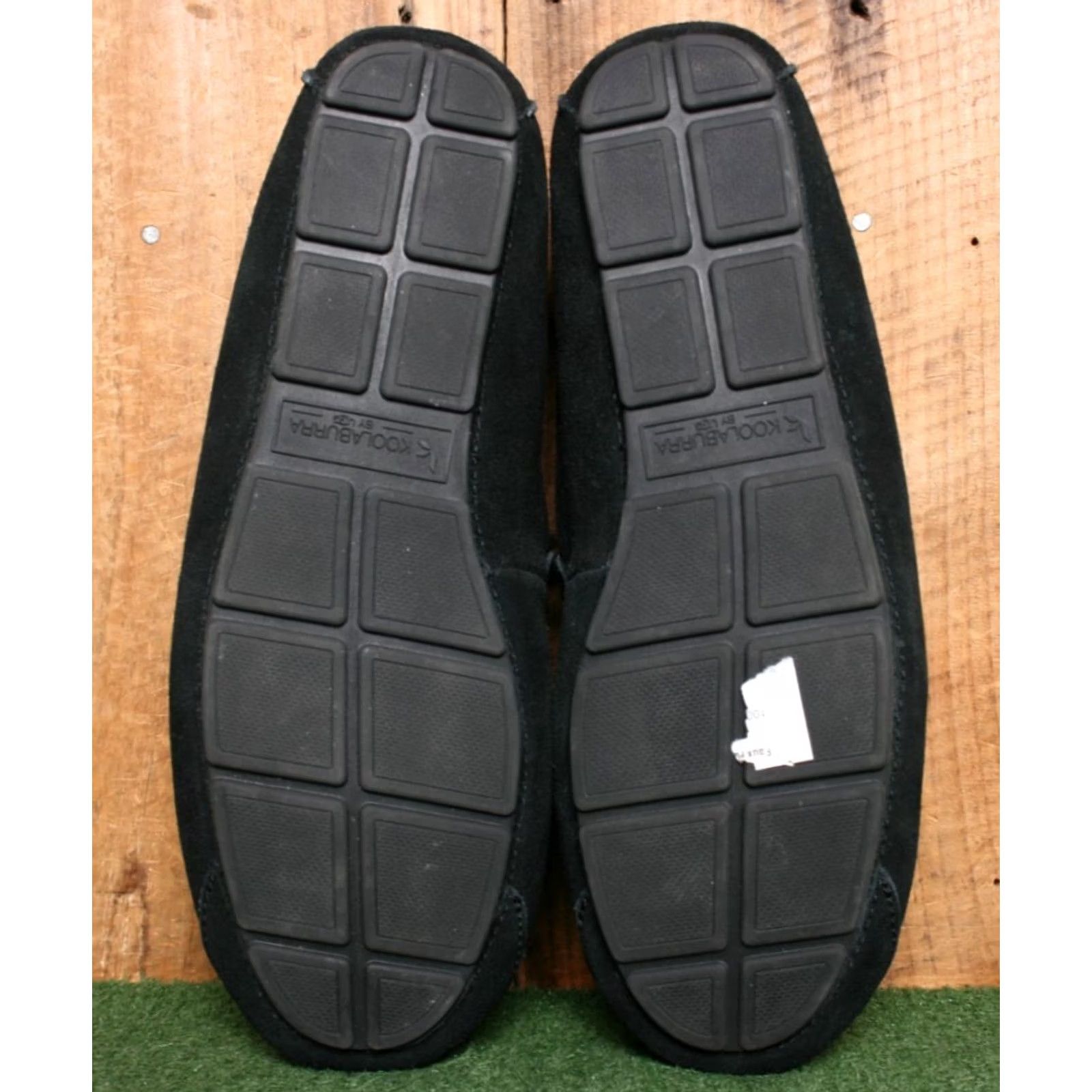 Ugg Koolaburra by UGG Tipton Slippers Moccasin Slipper Suede Faux Fur Lined Black Men Sz 13 US 13 MU 1105893 Size ONE SIZE - 5 Thumbnail