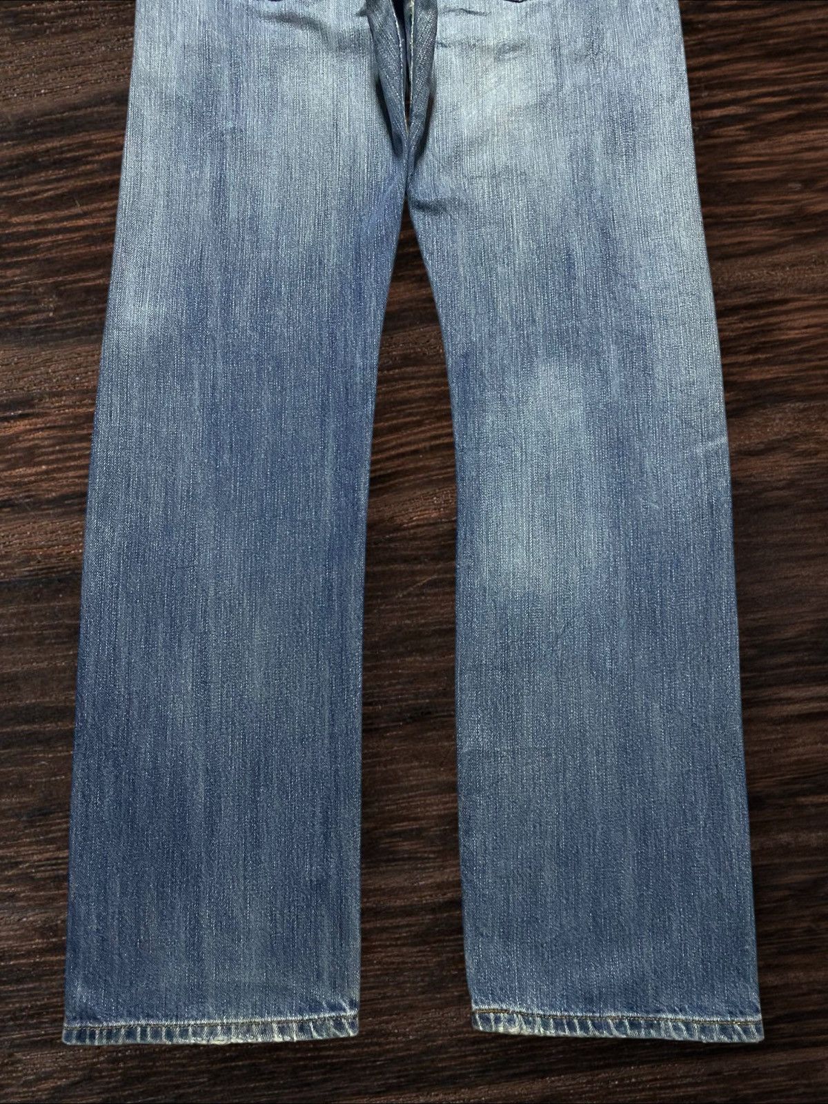 Levi's Vintage Clothing Vintage Levis 501 Ripped Loose Jeans Size US 32 / EU 48 - 6 Thumbnail