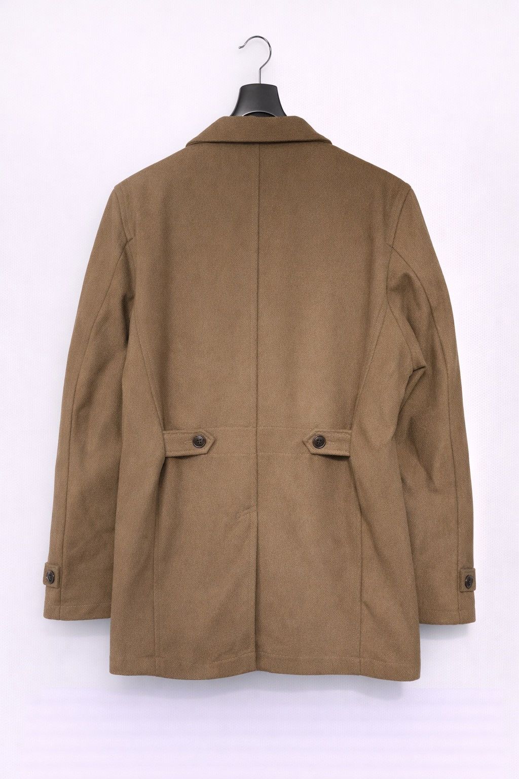 JUN MEN Junmen Brown Wool Blend Field Coat Classic Tailored Jacket Size US M / EU 48-50 / 2 - 2 Thumbnail