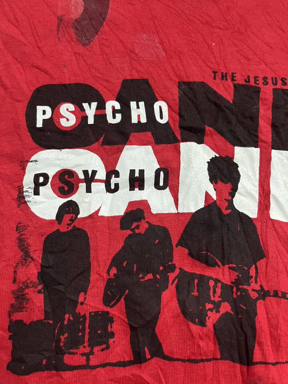 Band Tees 💥Vintage Y2K Shoegaze THE JESUS AND MARY CHAIN Psycho Candy Size US S / EU 44-46 / 1 - 6 Thumbnail