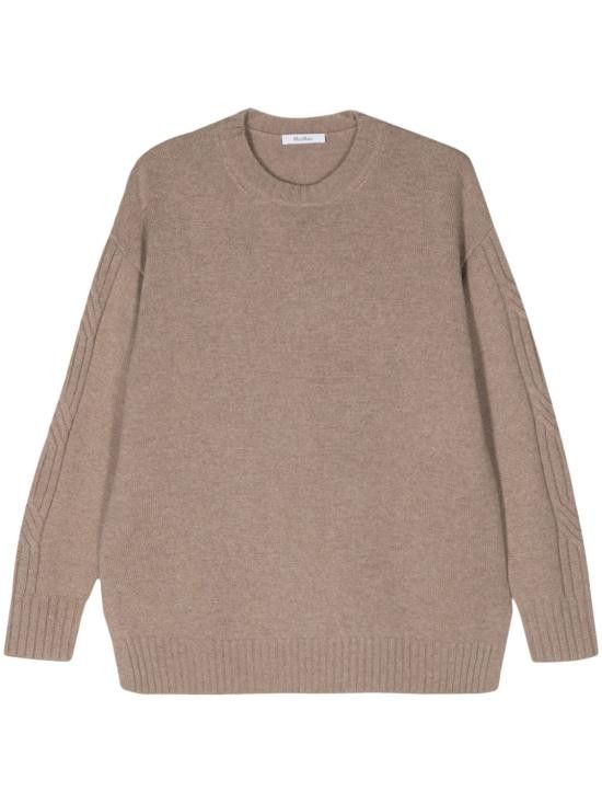 Max Mara MAX MARA Women Sweater 11361111600 003 Beige Size S / US 4 / IT 40 - 1 Thumbnail