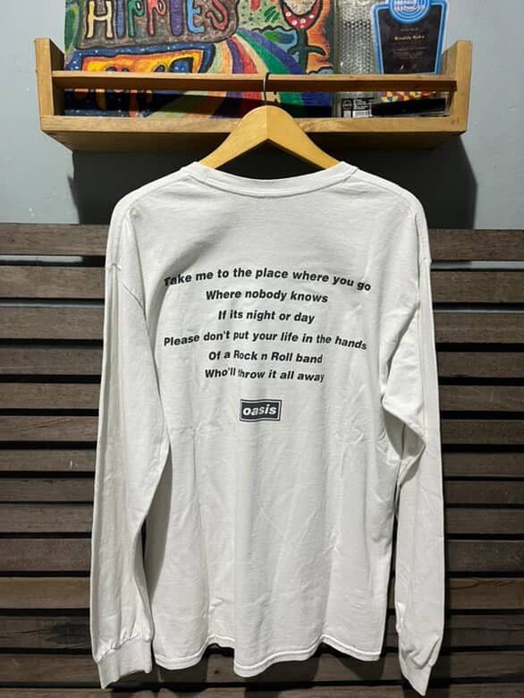 Band Tees Oasis Official Merch Size US XL / EU 56 / 4 - 2 Thumbnail