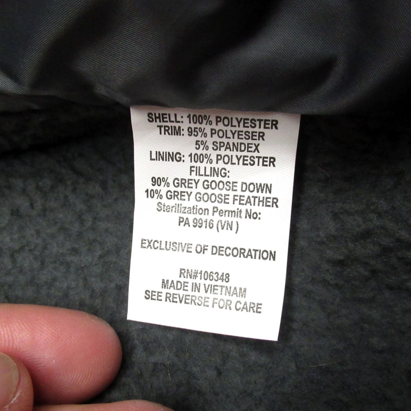 Vintage Scheels Gray Ram River Down Vest Mens Large Insulated Puffer WARM Wind NEW Size US L / EU 52-54 / 3 - 7 Thumbnail