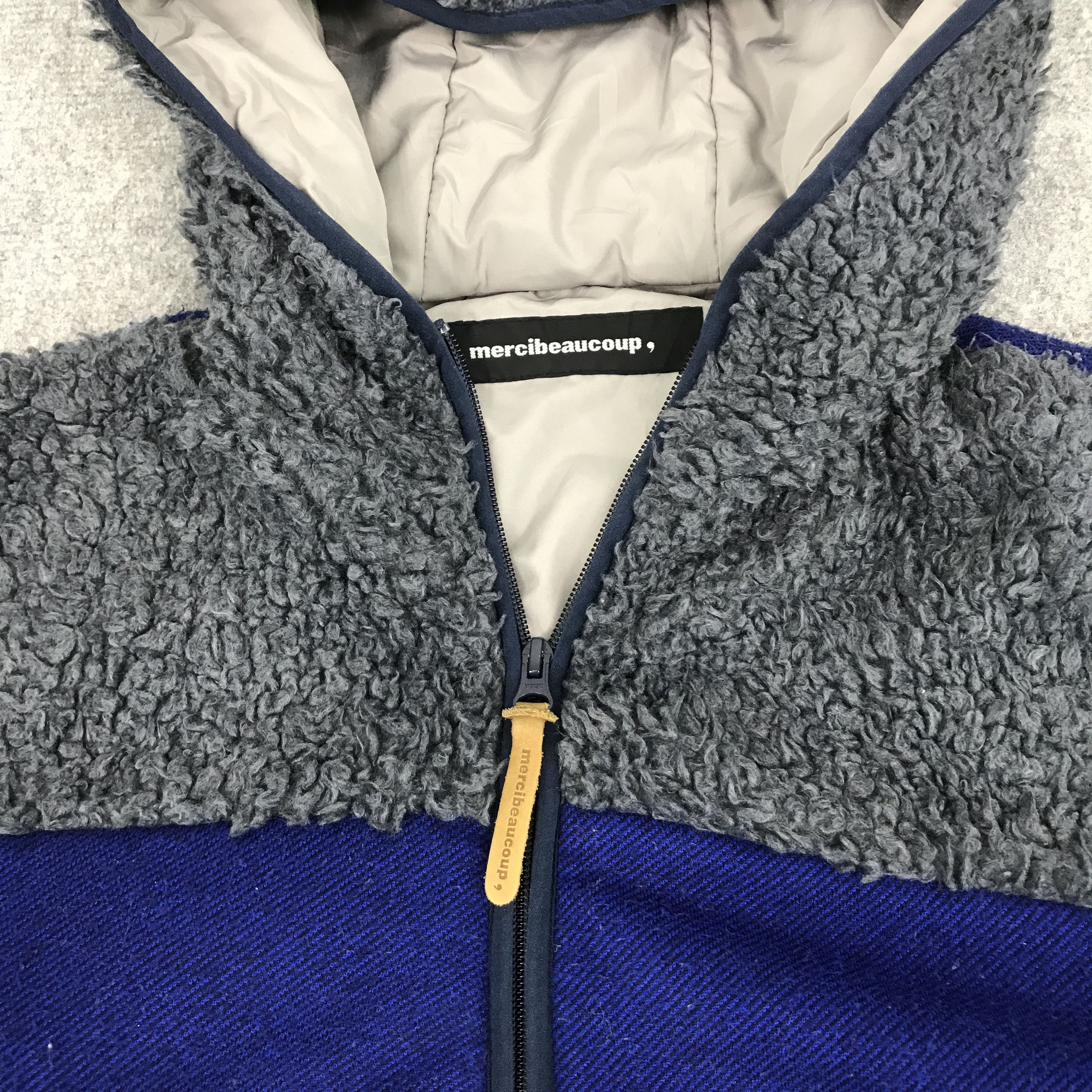Issey Miyake × mercibeaucoup mercibeaucoup by Issey miyake Sherpa hoodies Jacket Size US L / EU 52-54 / 3 - 8 Thumbnail