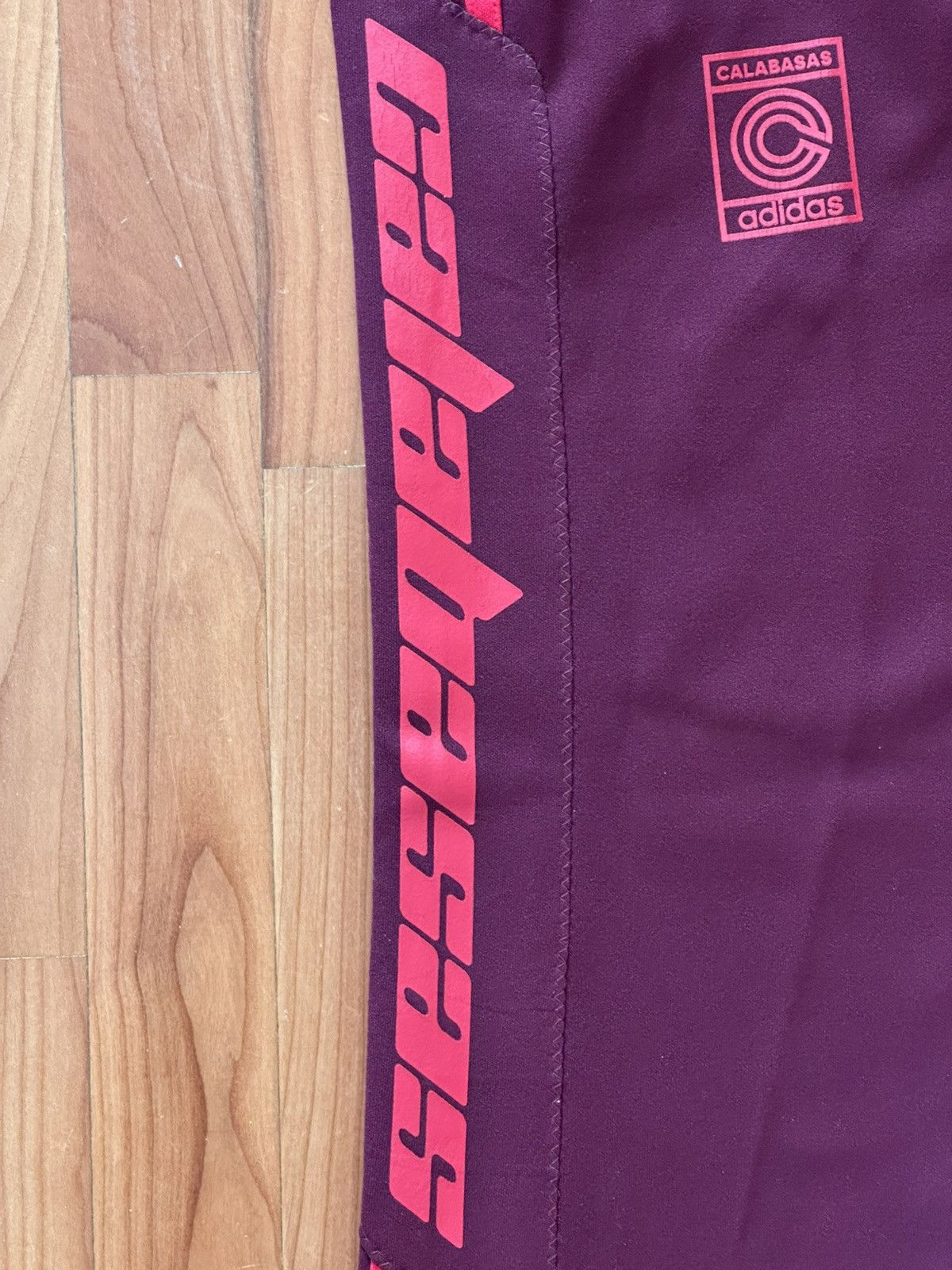 Adidas × Kanye West Adidas Yeezy Calabasas track pants maroon Size US 32 / EU 48 - 4 Thumbnail
