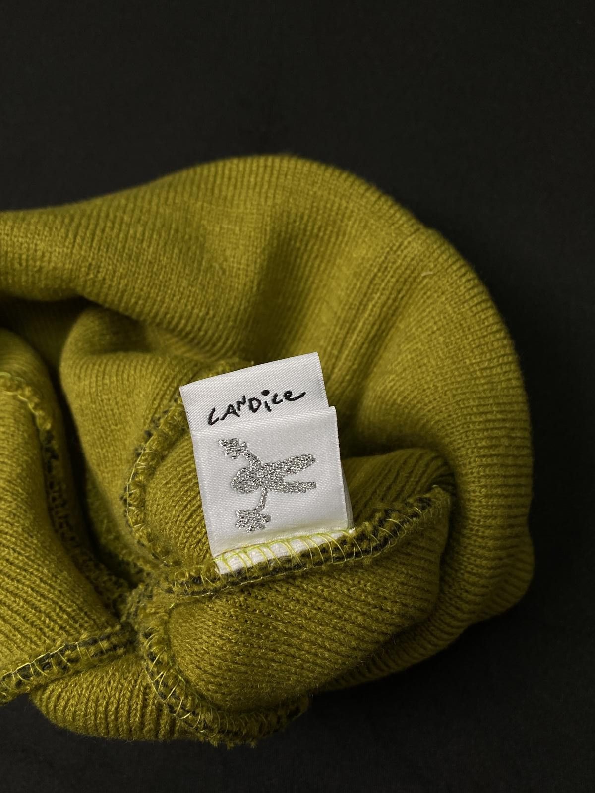 Japanese Brand Deadstock Candice Spark Knitted No Cuff Knit Yellow Beanie Size ONE SIZE - 7 Thumbnail