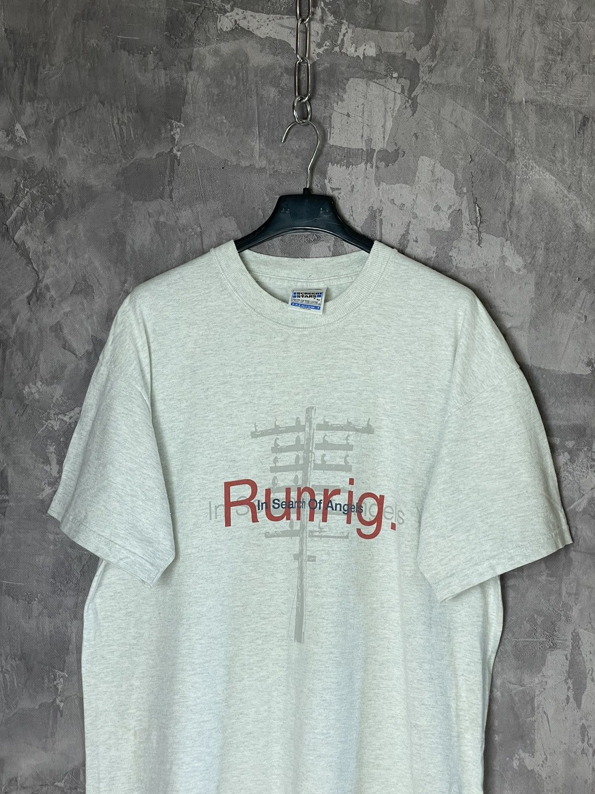 Band Tees × Vintage Vintage Runrig 1999 Screen Stars T-shirt Size US L / EU 52-54 / 3 - 2 Thumbnail