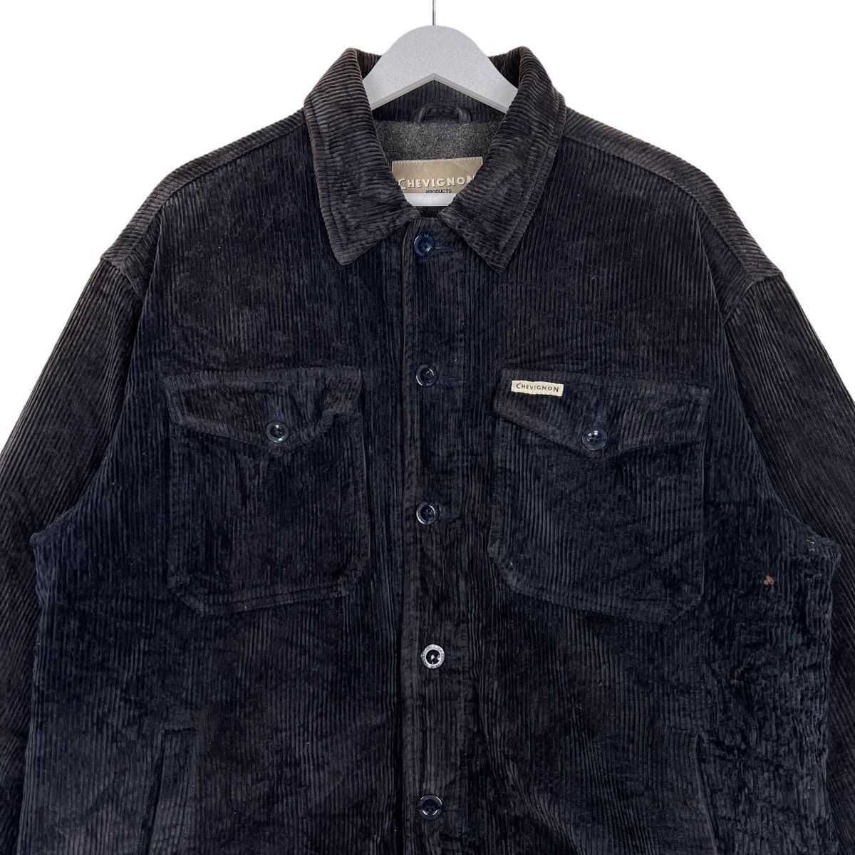 Chevignon 🔥 VINTAGE CHEVIGNON CORDUROY JACKET Size US L / EU 52-54 / 3 - 3 Thumbnail