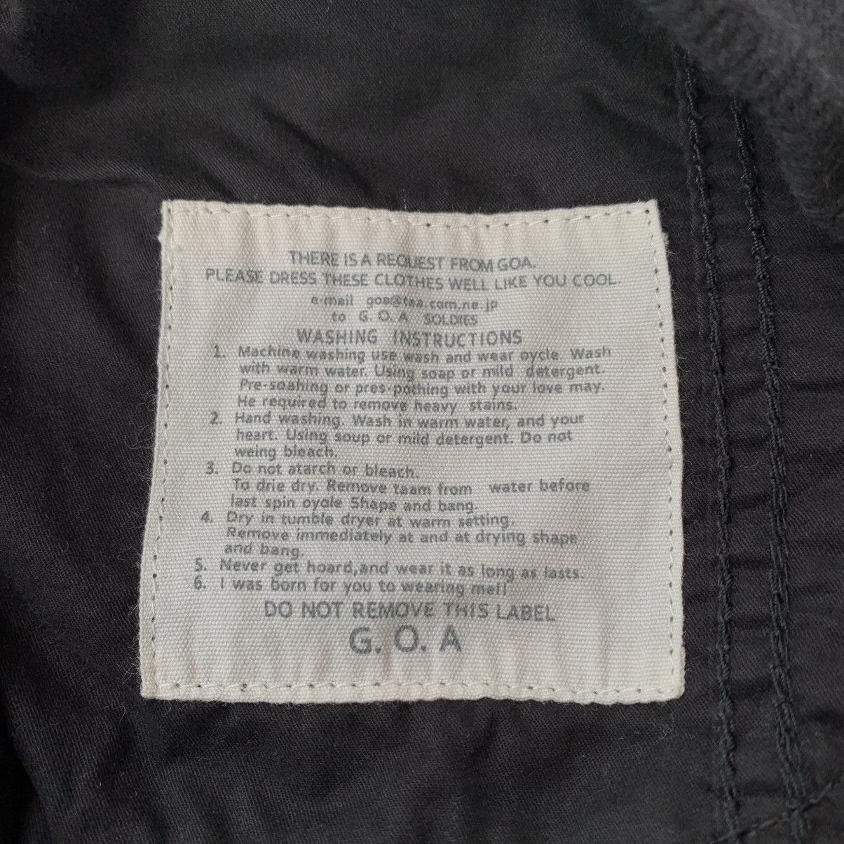 Vintage Rare 🔥G.O.A Parachute Military 3DPocket Zipper Flared Pants Size US 31 - 12 Thumbnail