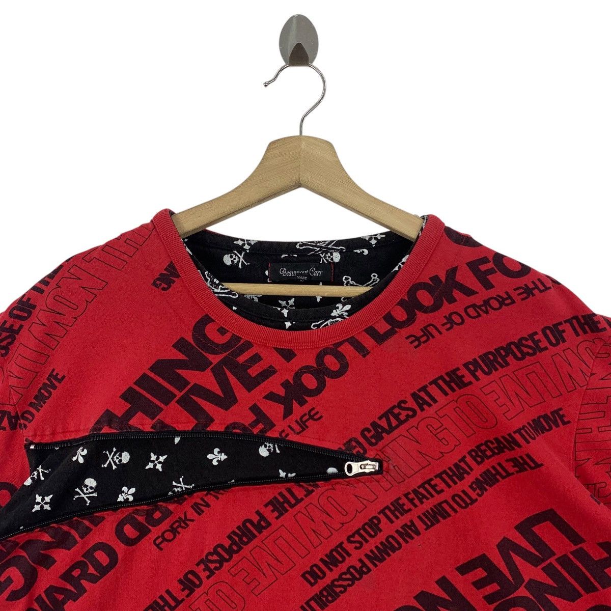 Japanese Brand × Seditionaries BEAUMONT CARR bondage zipper punk full print tee Size US XXL / EU 58 / 5 - 2 Thumbnail
