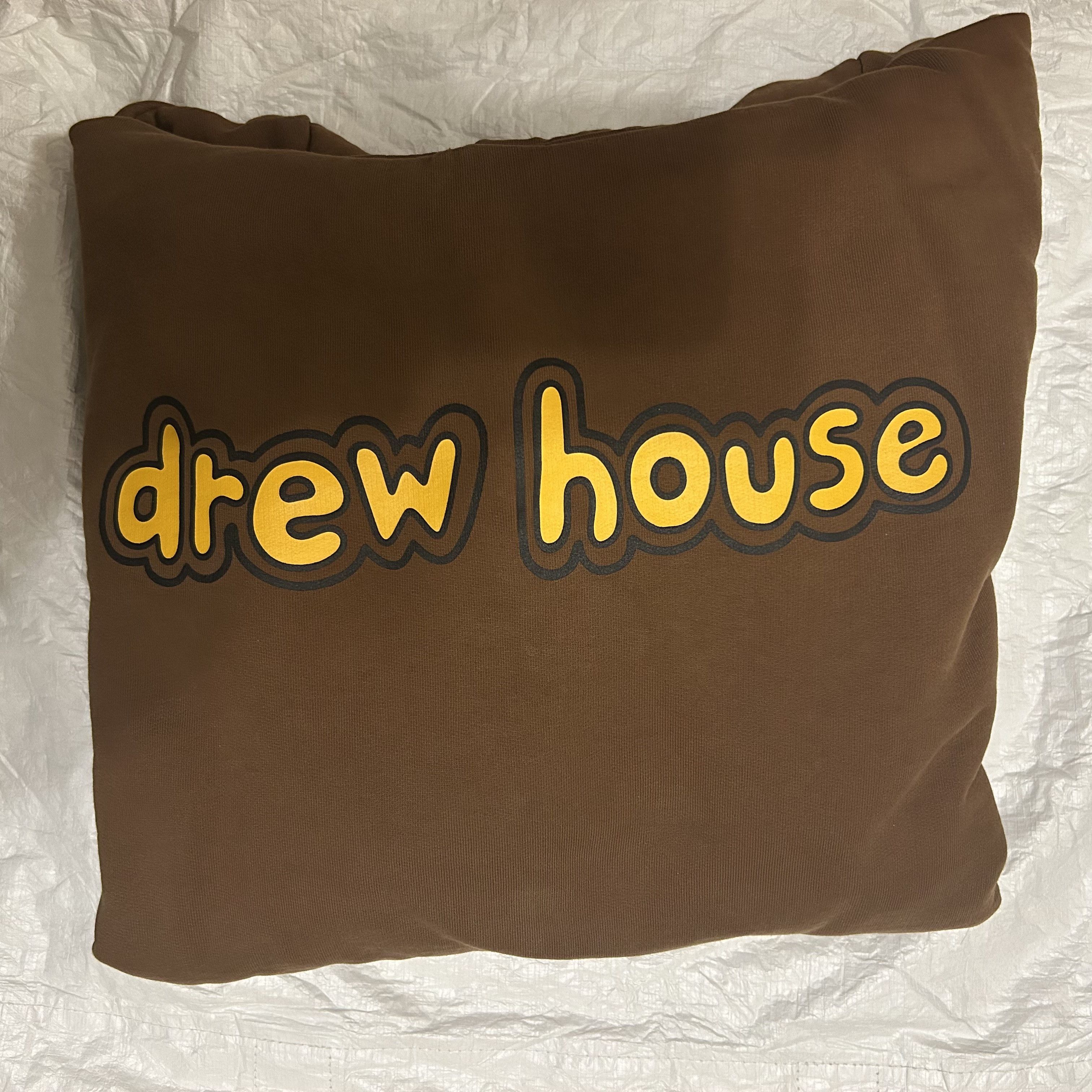 Drew House Drew House Cartoon Font Brown Hoodie Sweatshirt M, Like New Size US M / EU 48-50 / 2 - 6 Thumbnail