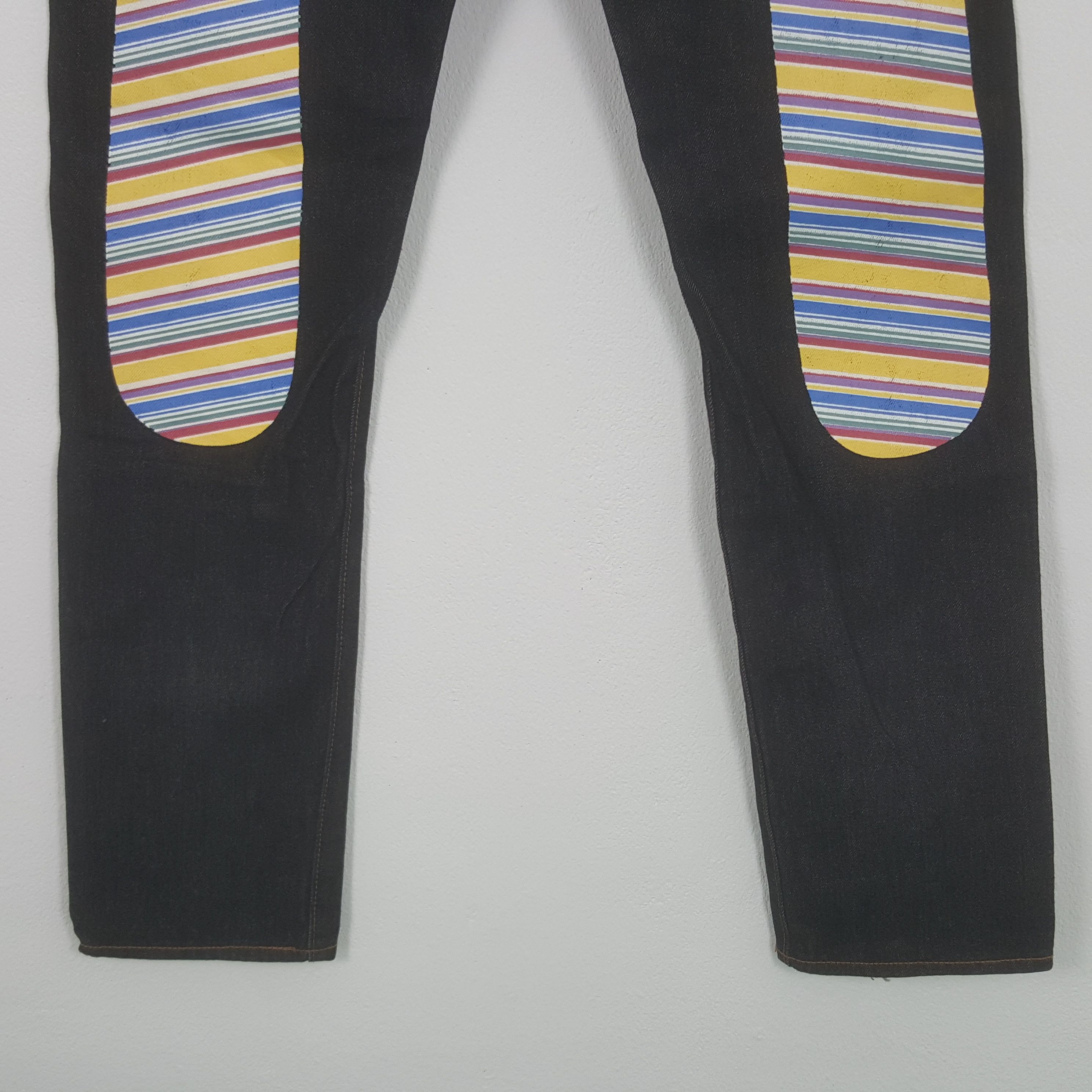 Japanese Brand × Vintage Vintage Evisu No 3 Diacock Rainbow Denim Jeans Size US 30 / EU 46 - 6 Thumbnail