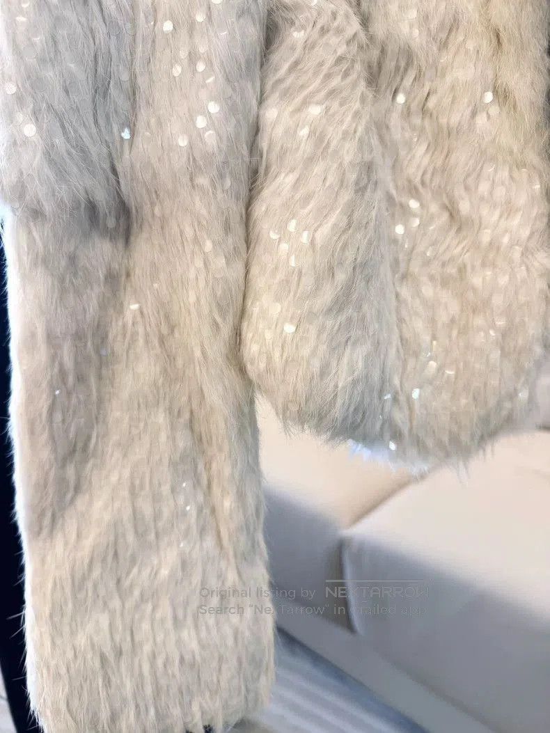 Saint Laurent Paris Saint Laurent Rabbit Fur Short Coat. Size US S / EU 44-46 / 1 - 4 Thumbnail