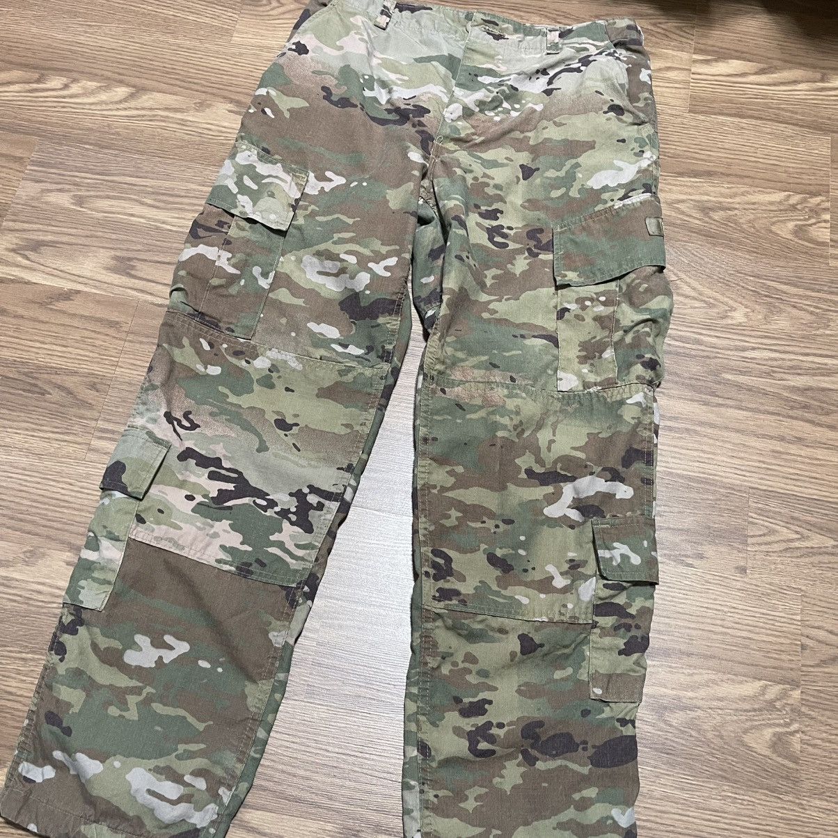 Vintage US army military multicam cargo pants 34 Size US 34 / EU 50 - 3 Thumbnail