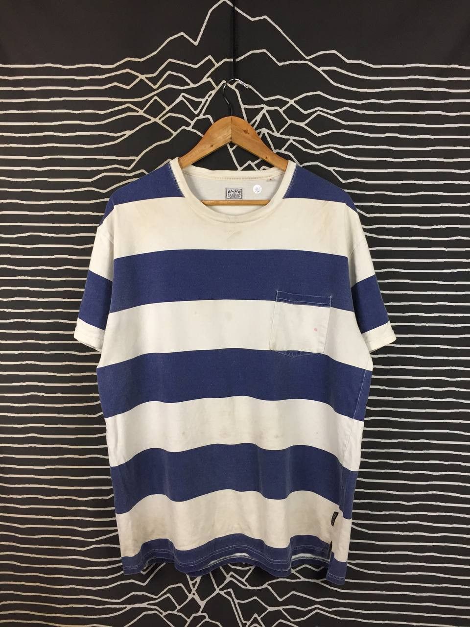 Blue Blue Japan Blue Blue Japan Hollywood Ranch Market Striped Pocket Tee Size US XL / EU 56 / 4 - 2 Thumbnail