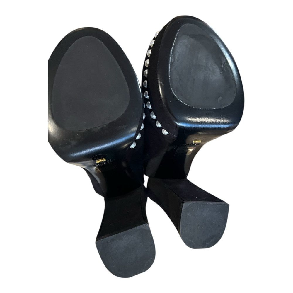 Stuart Weitzman Stuart Weitzman Skyhigh Pearl Platform Slide Mule –Black Size US 8.5 / IT 38.5 - 5 Thumbnail