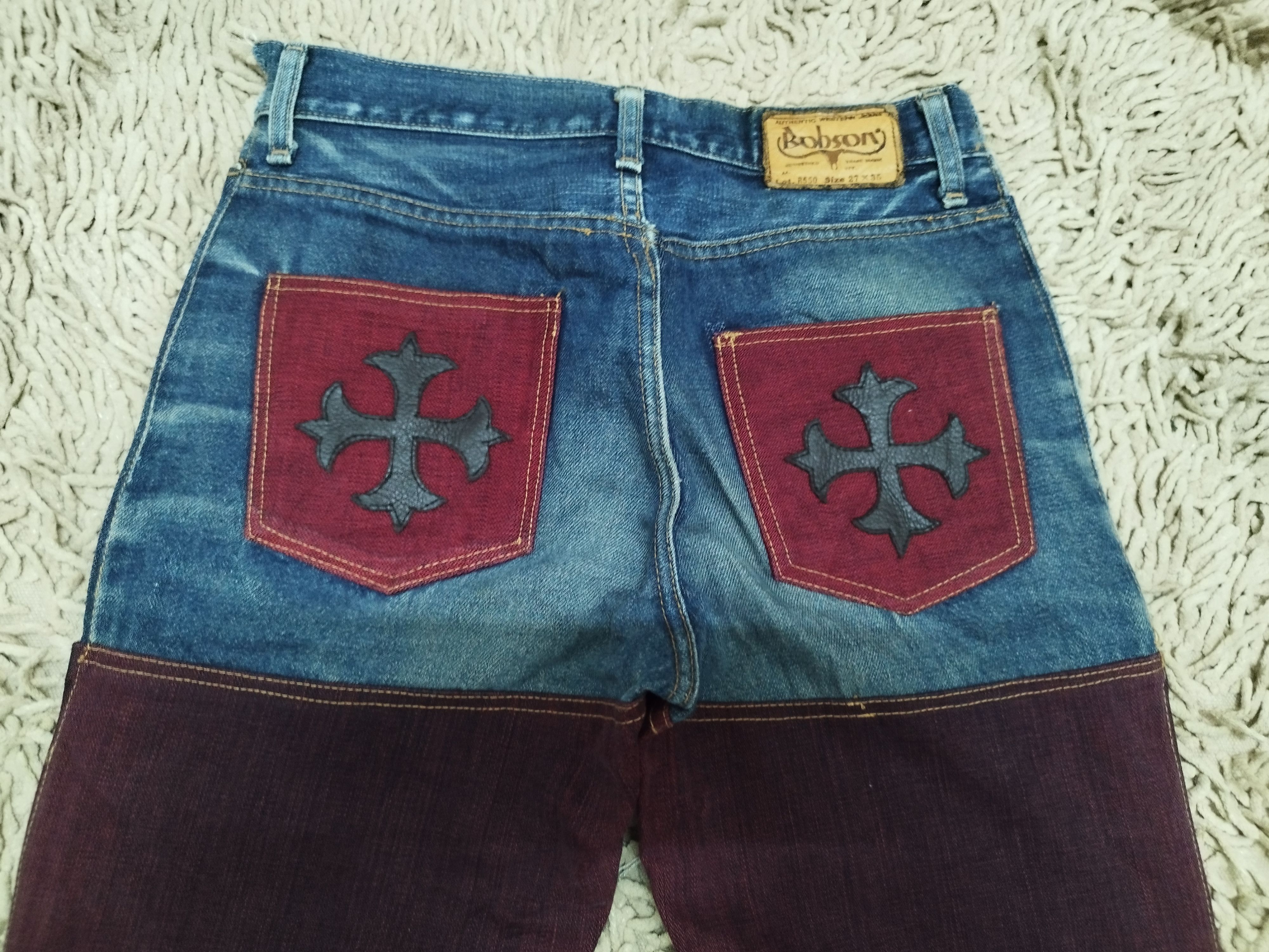 Japanese Brand Japanese Brand Custom Made Paneled Flare Bootcut Jeans Size US 28 / EU 44 - 7 Thumbnail