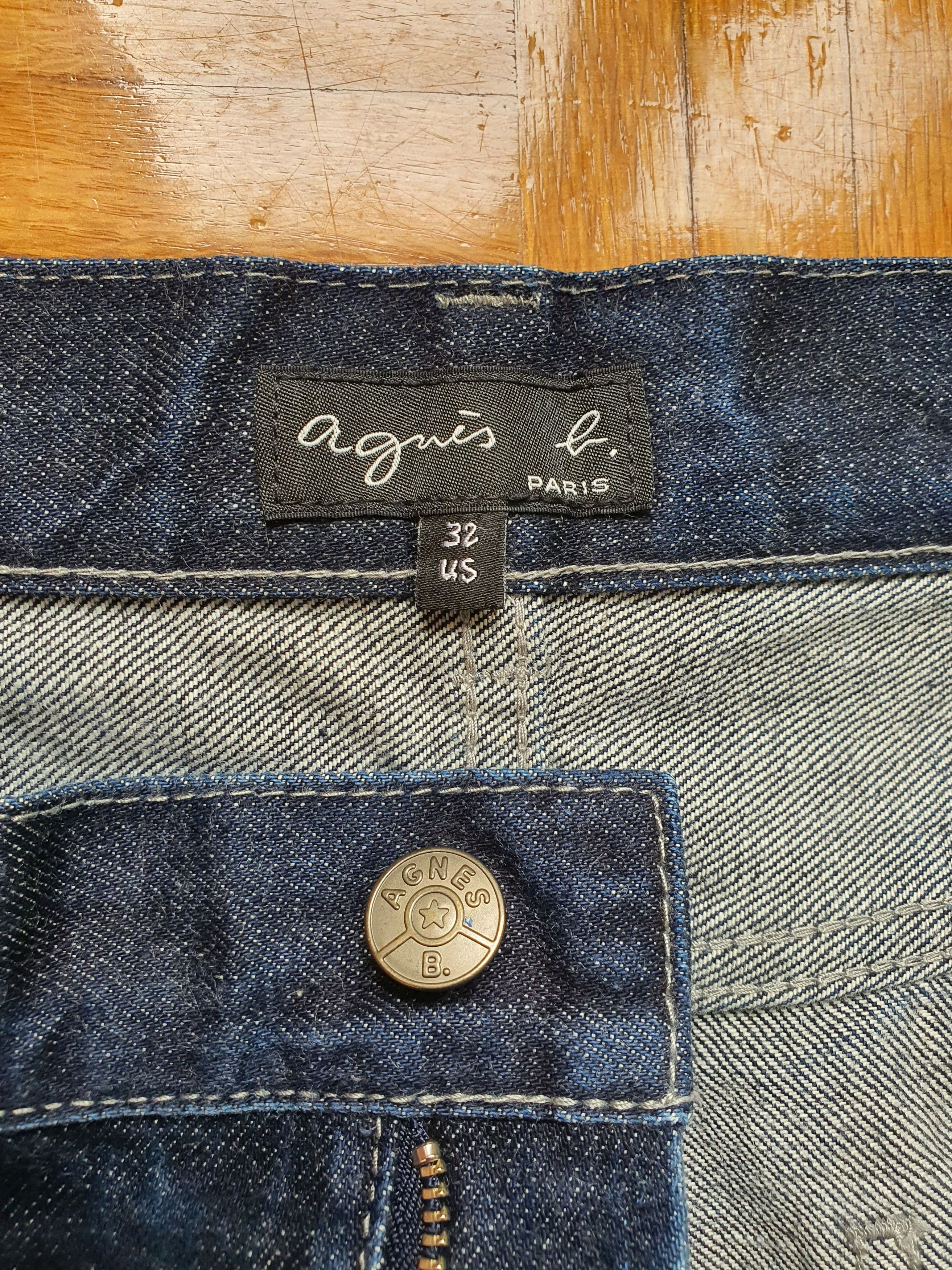 agnes b. #2 Regular Selvedge Jeans (Y751KH91 E20) - Straight Size US 32 / EU 48 - 5 Thumbnail